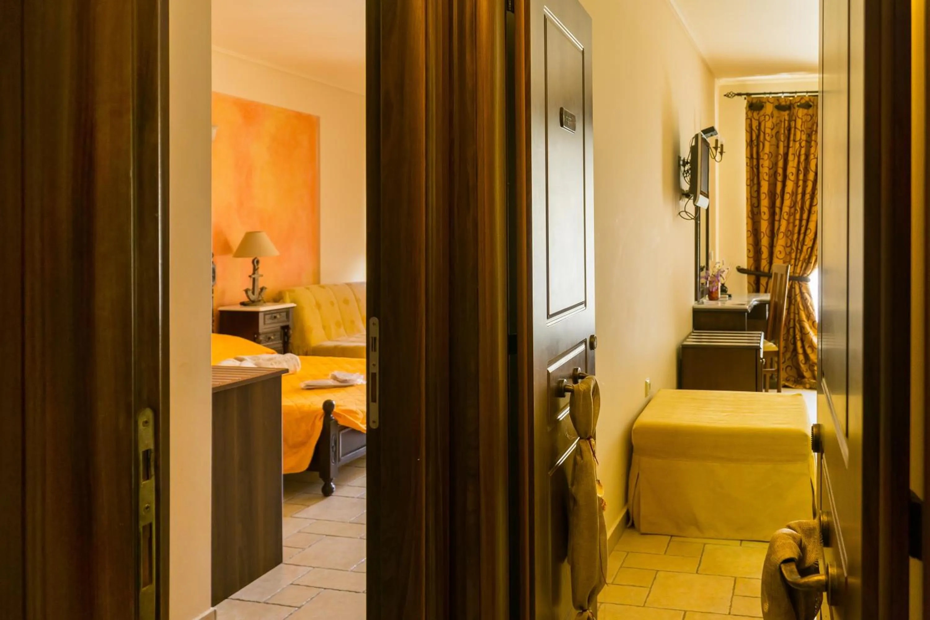 Bed in ''EPAVLIS boutique GALAXIDI''