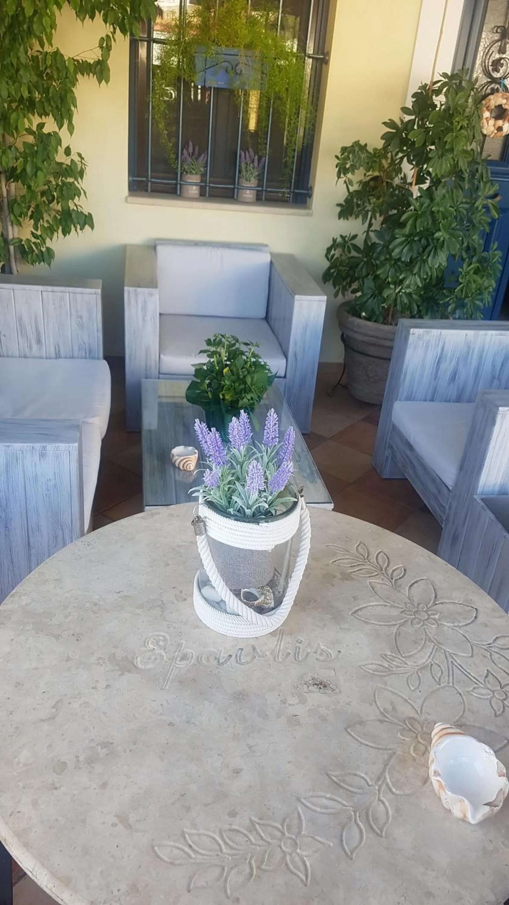 Patio in ''EPAVLIS boutique GALAXIDI''