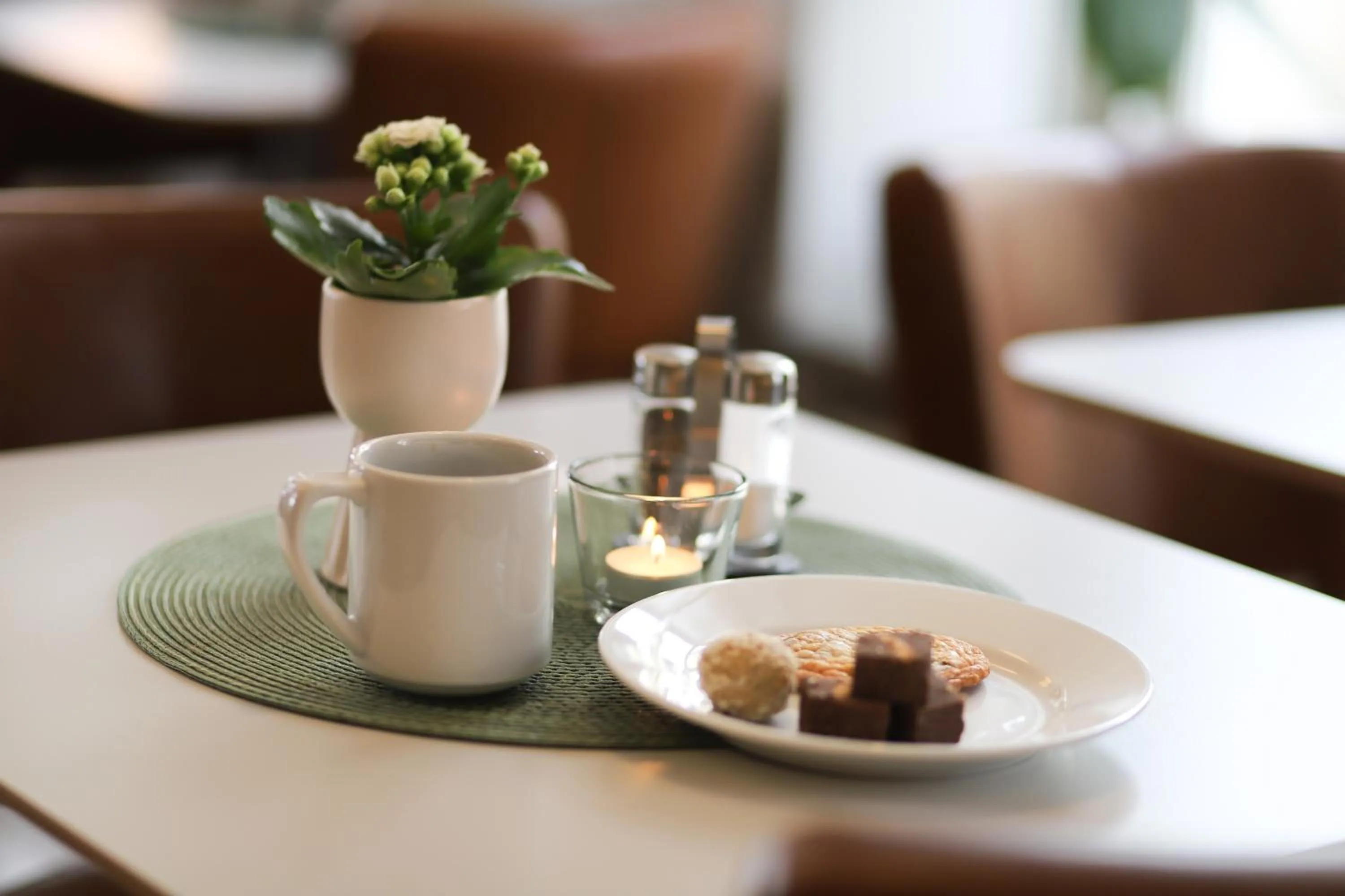 Coffee/tea facilities in Hotell Aston