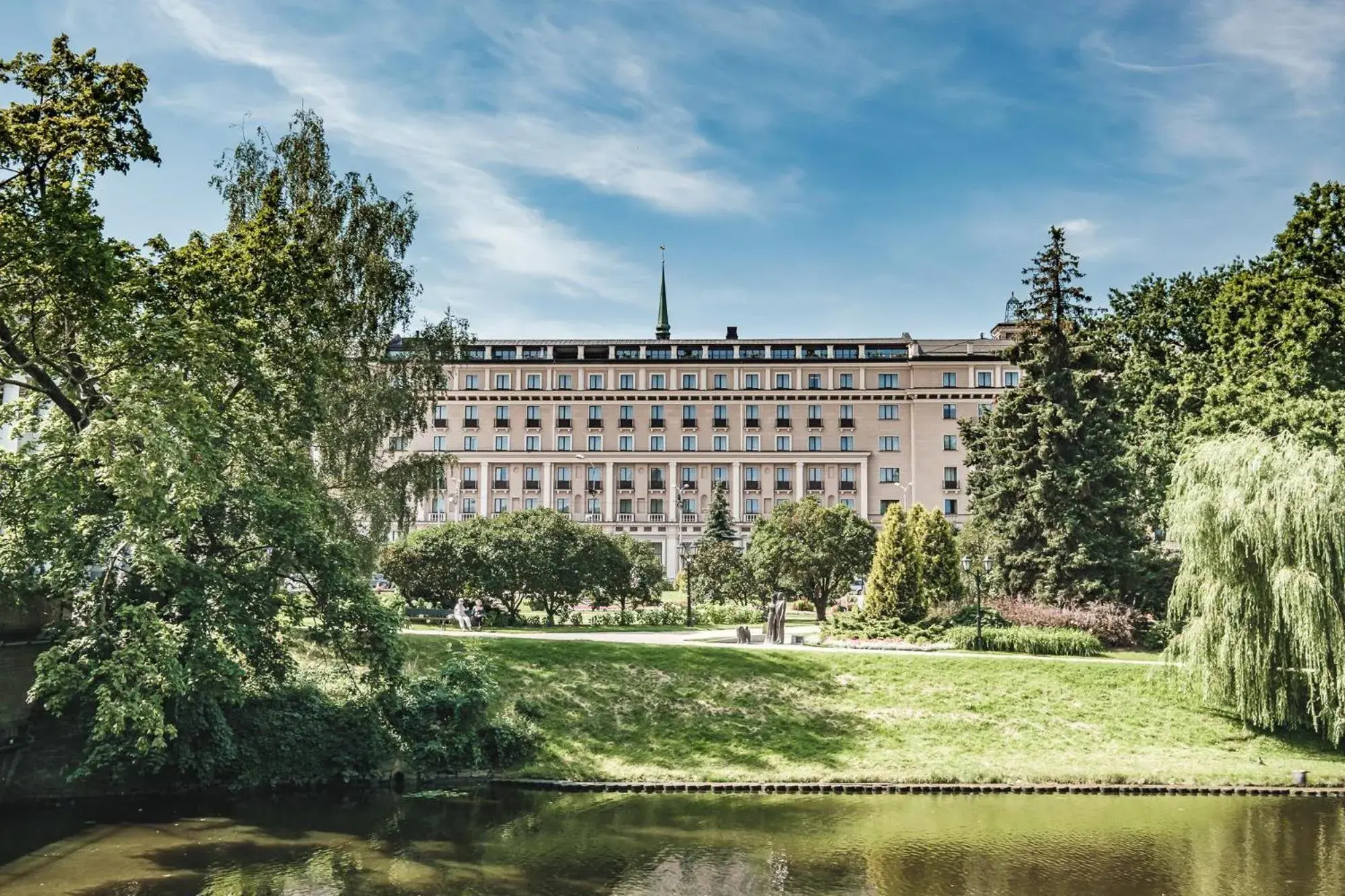 Property building in Grand Hotel Kempinski Riga Property building in Grand Hotel Kempinski Riga