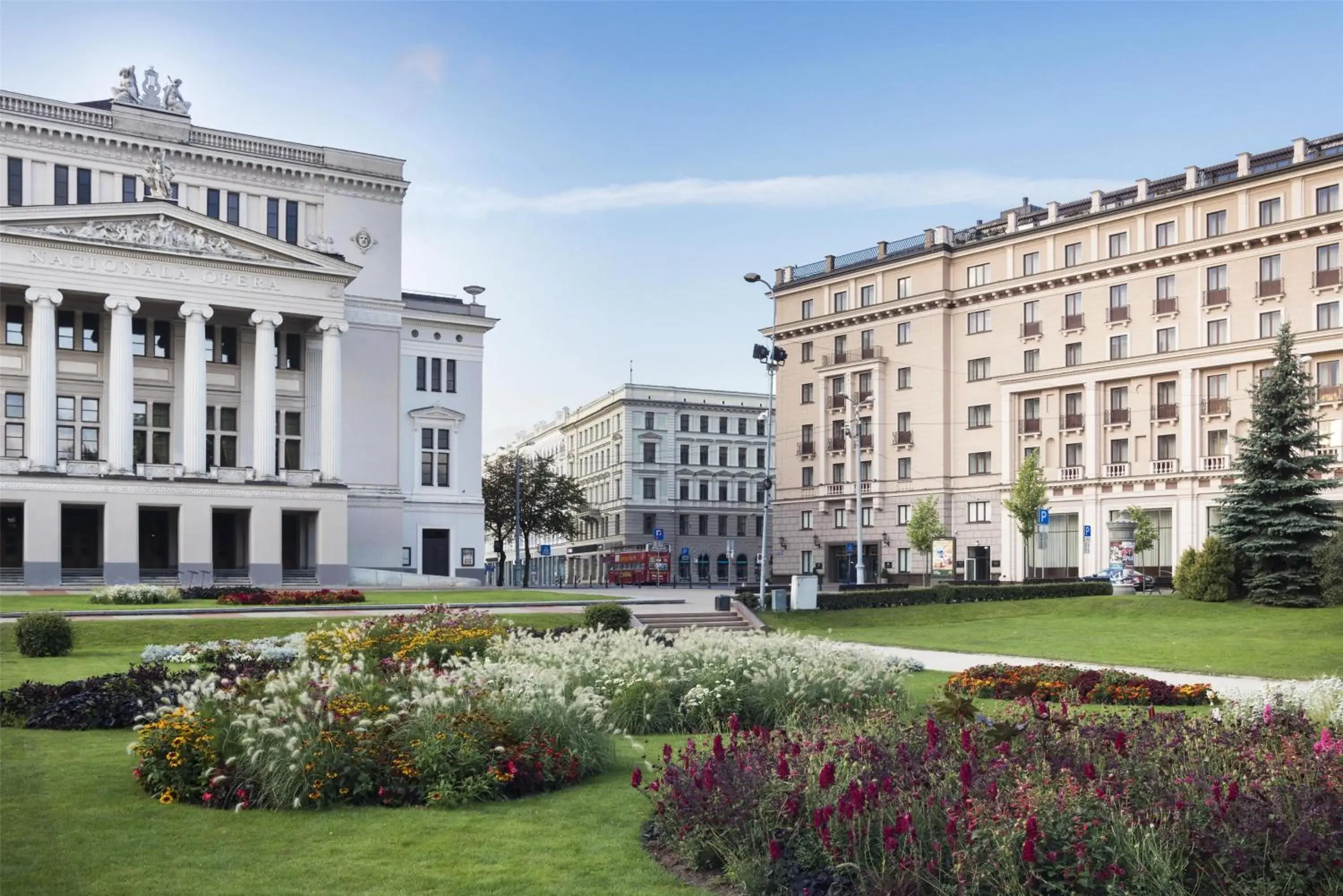 Property building in Grand Hotel Kempinski Riga Property building in Grand Hotel Kempinski Riga