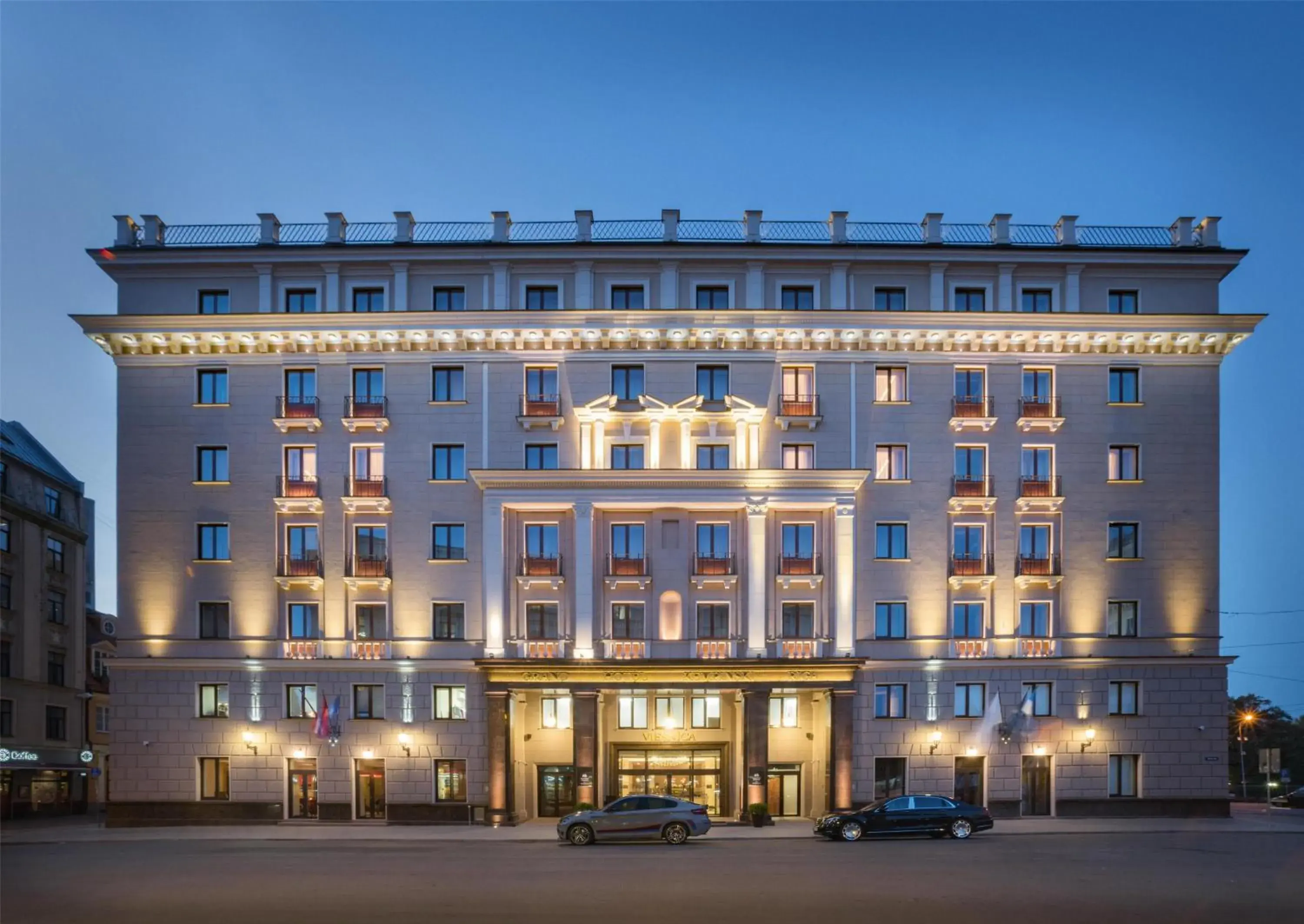 Property building in Grand Hotel Kempinski Riga Property building in Grand Hotel Kempinski Riga