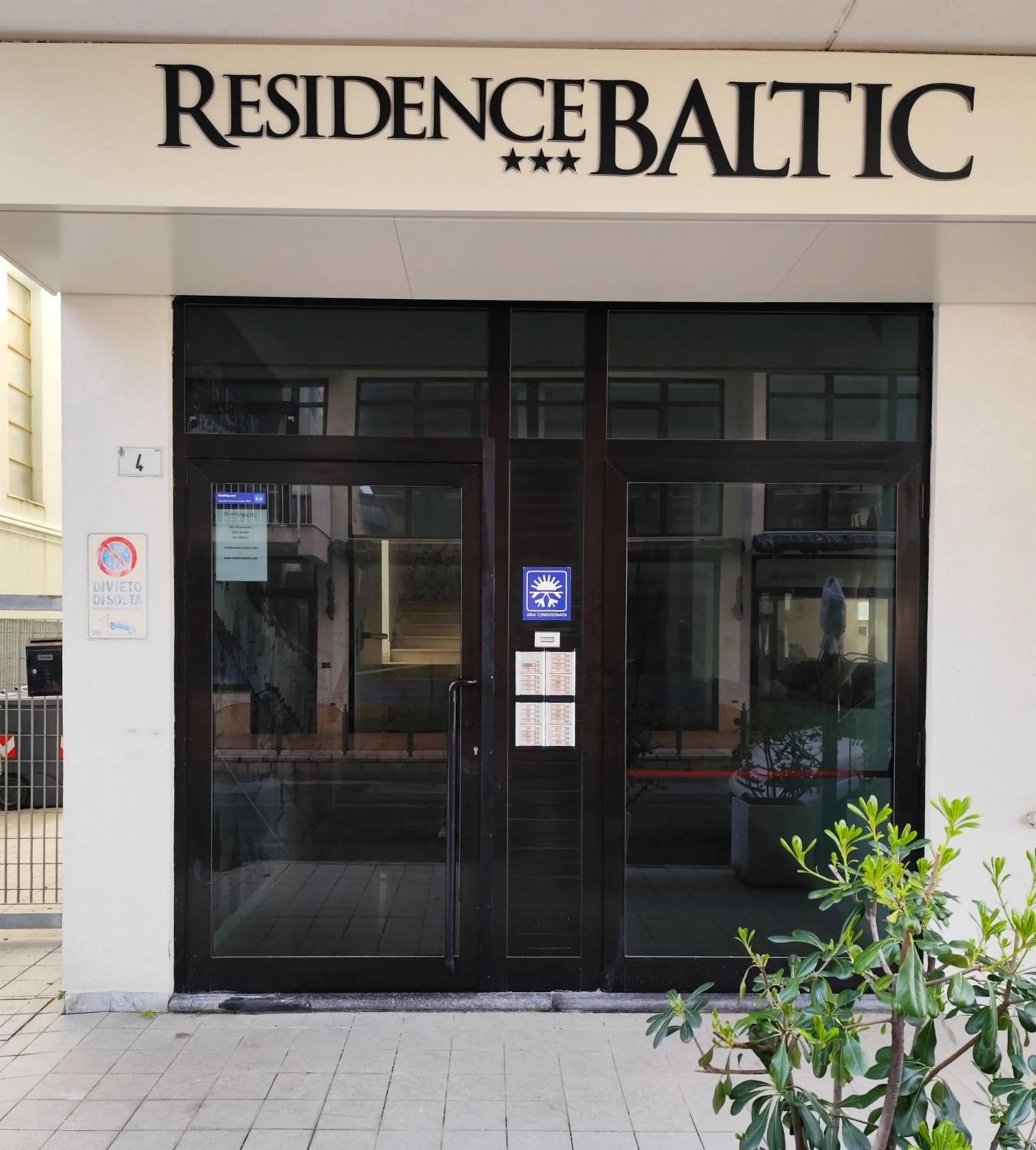 Facade/entrance in Residence Baltic