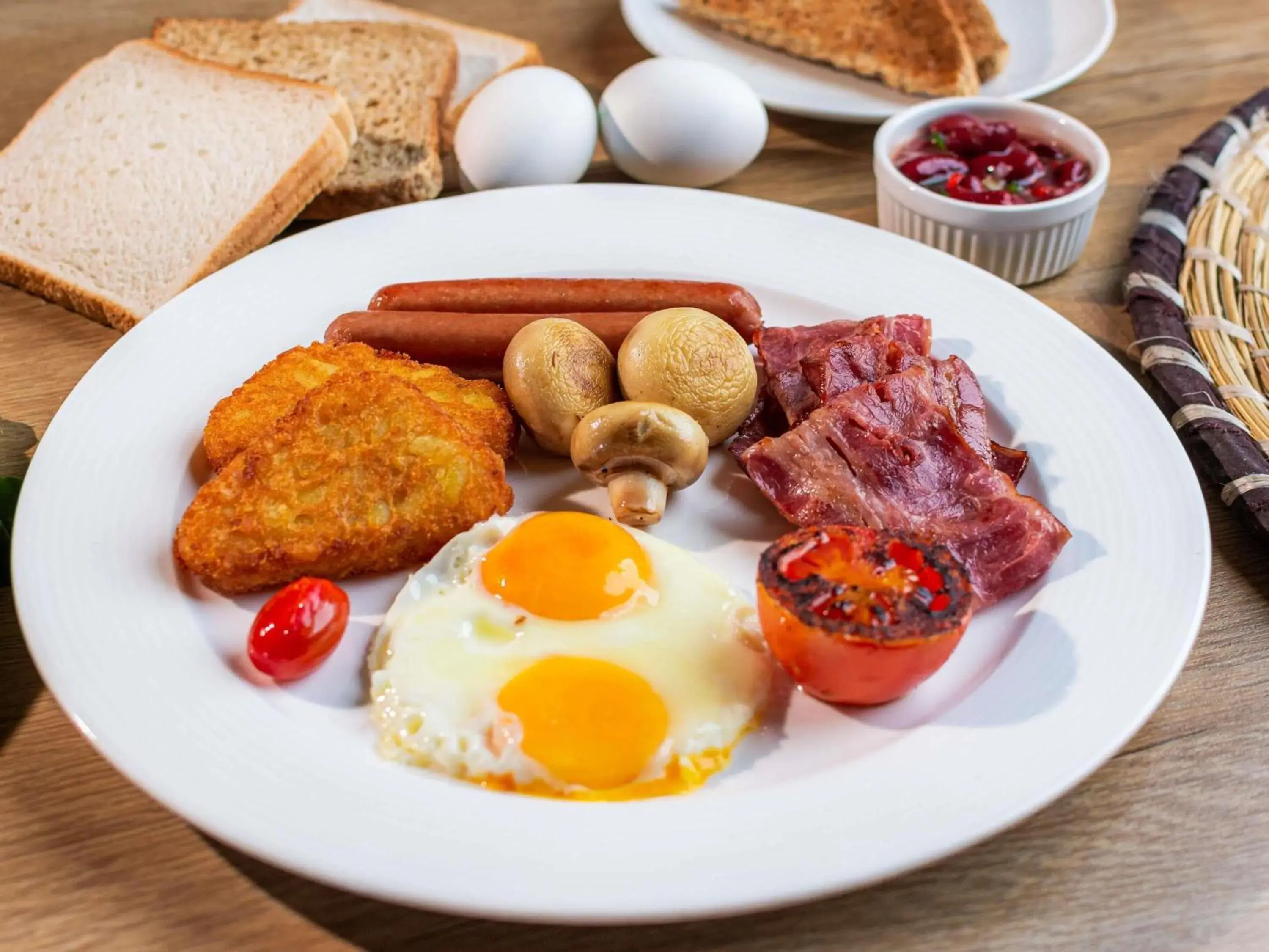 Breakfast in Shaden Resort Breakfast in Shaden Resort