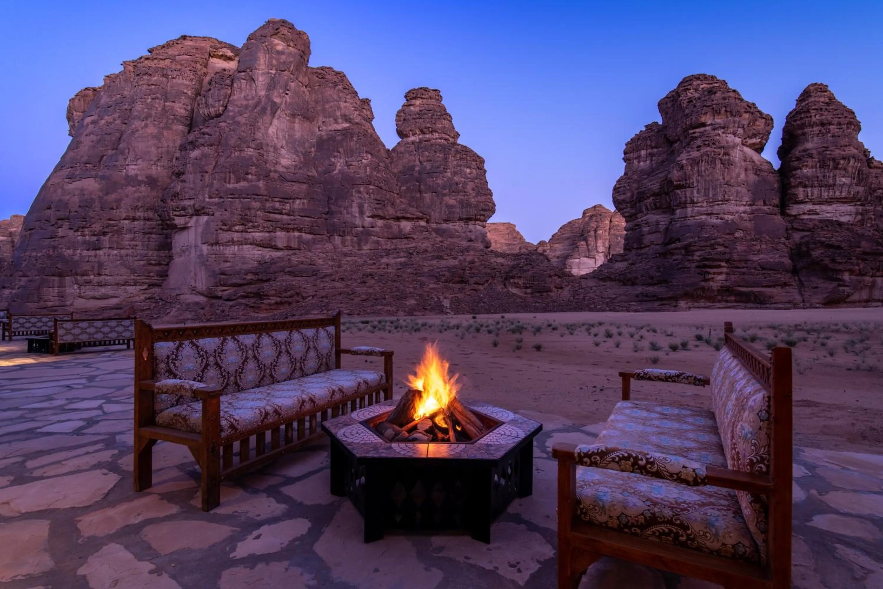 Patio in Shaden Resort