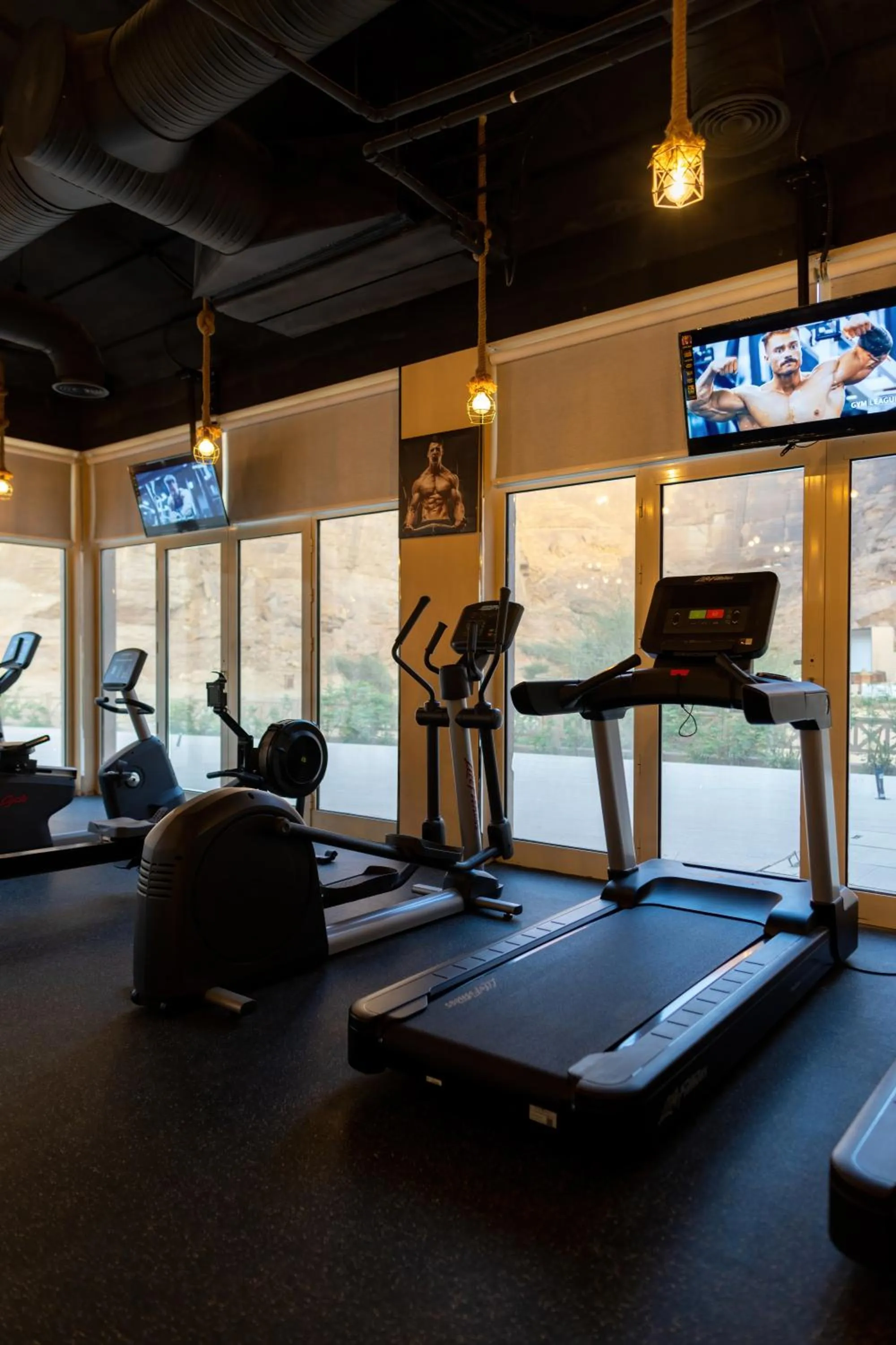 Fitness centre/facilities in Shaden Resort