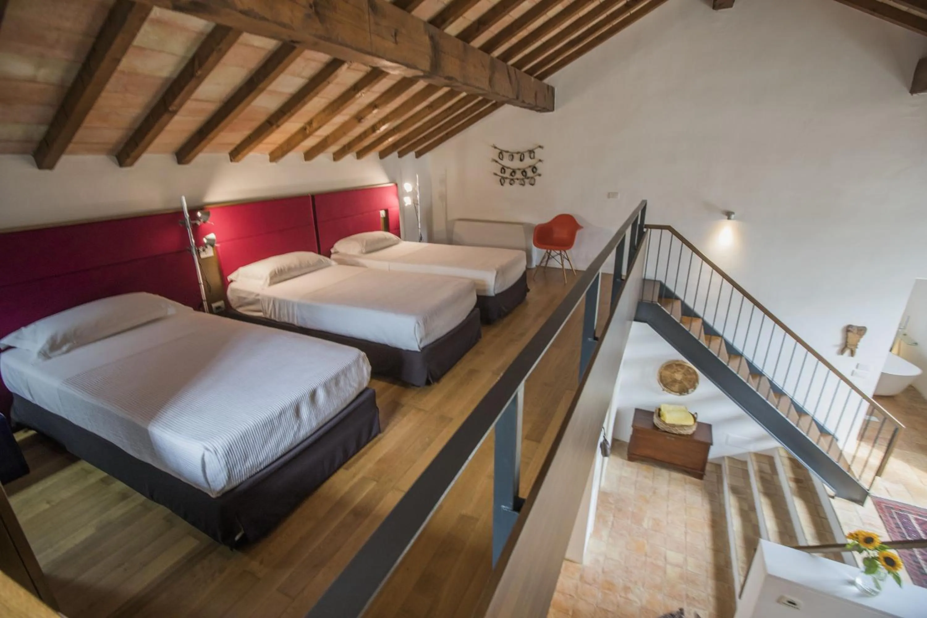 Bed in Torre Fiore Hotel Masseria