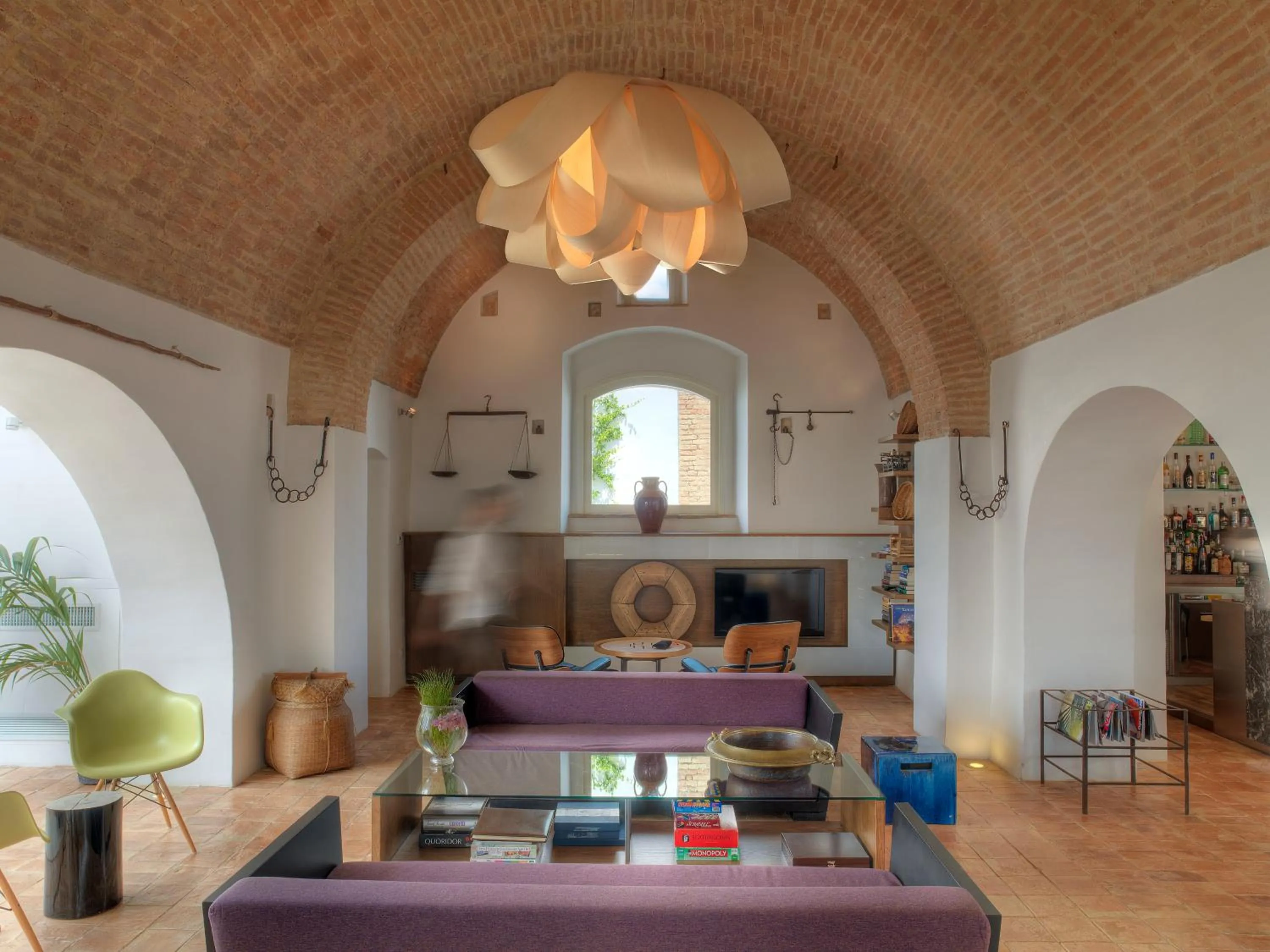 Lobby or reception in Torre Fiore Hotel Masseria