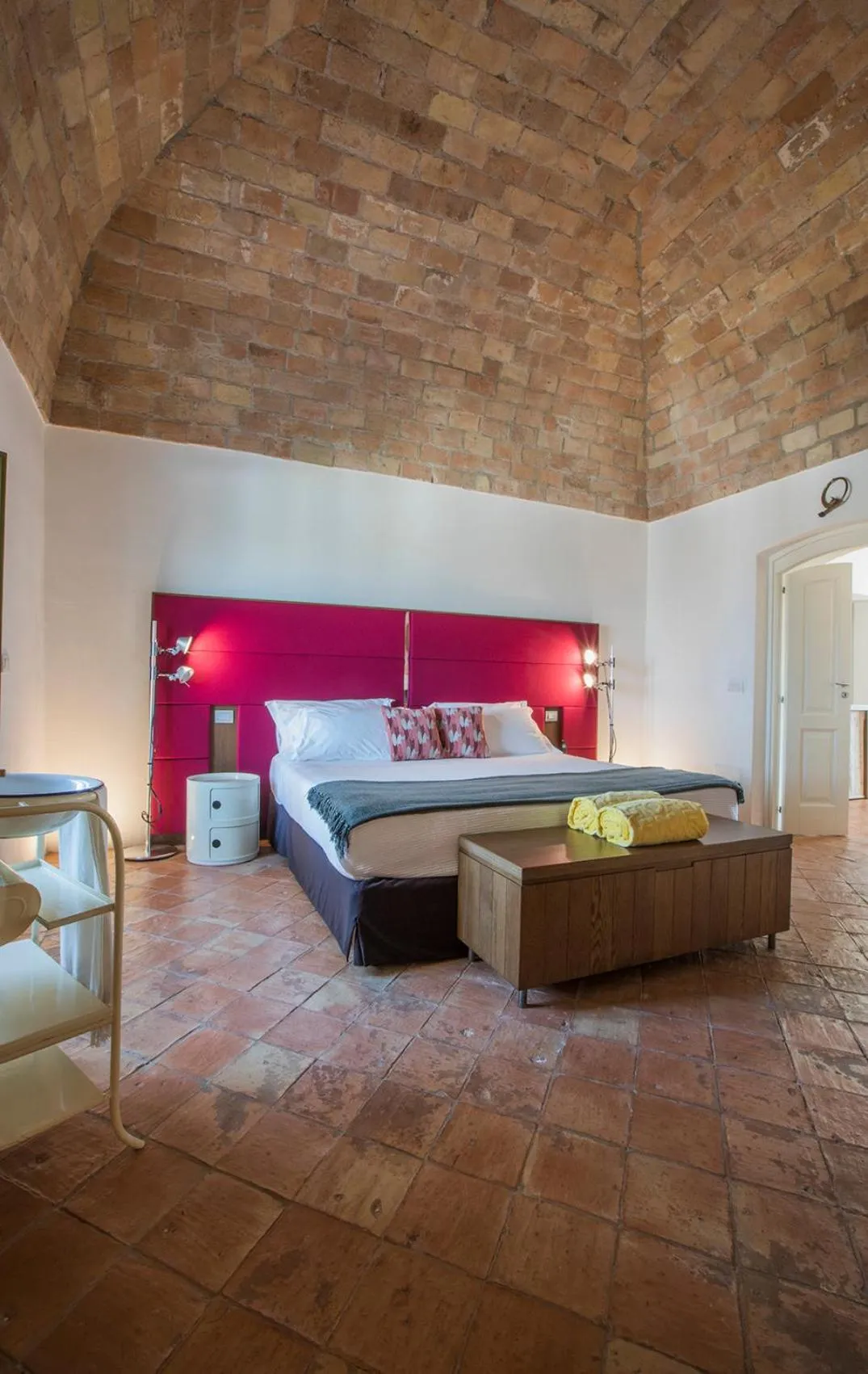 Bed in Torre Fiore Hotel Masseria