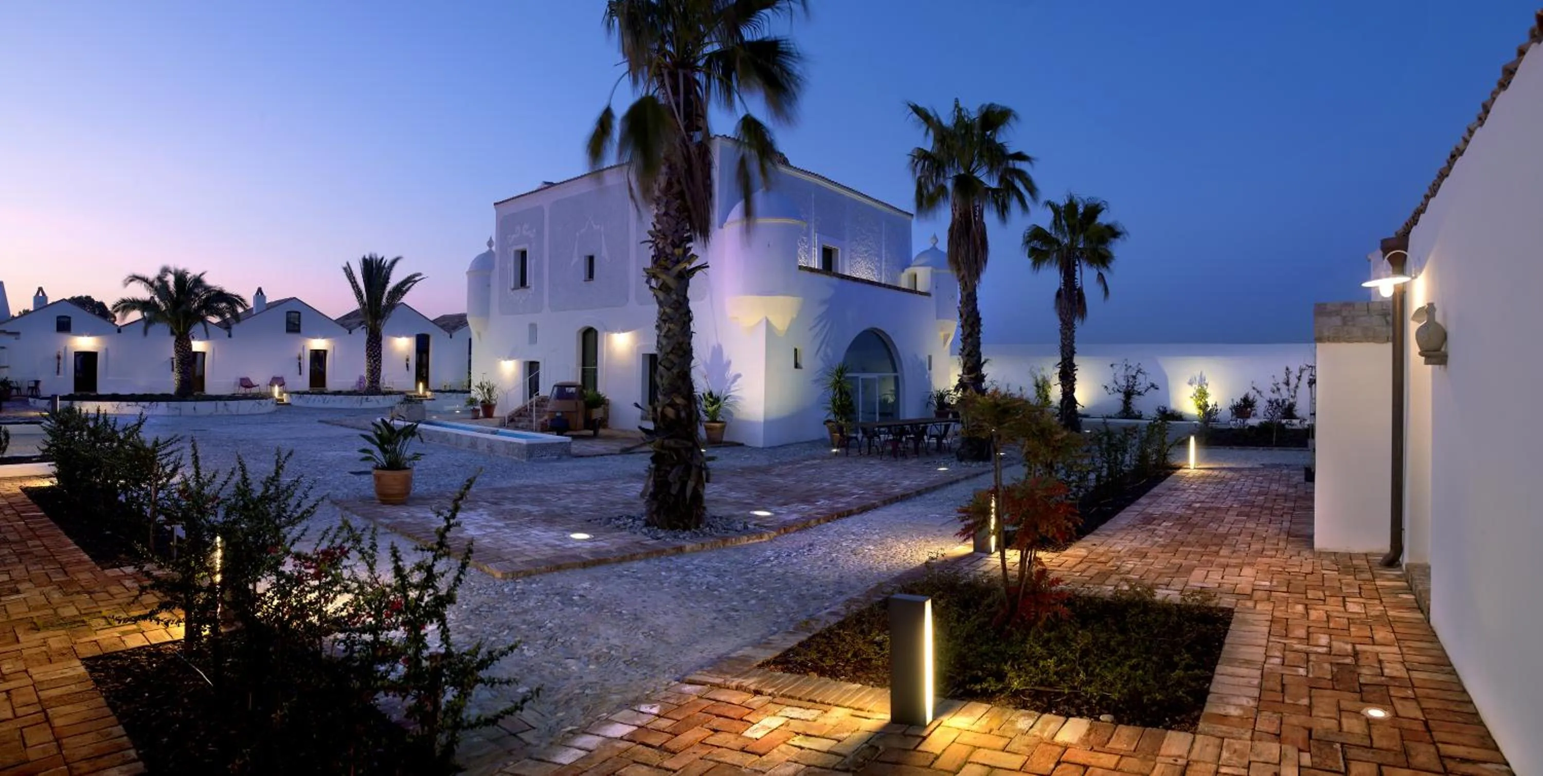 Property building in Torre Fiore Hotel Masseria