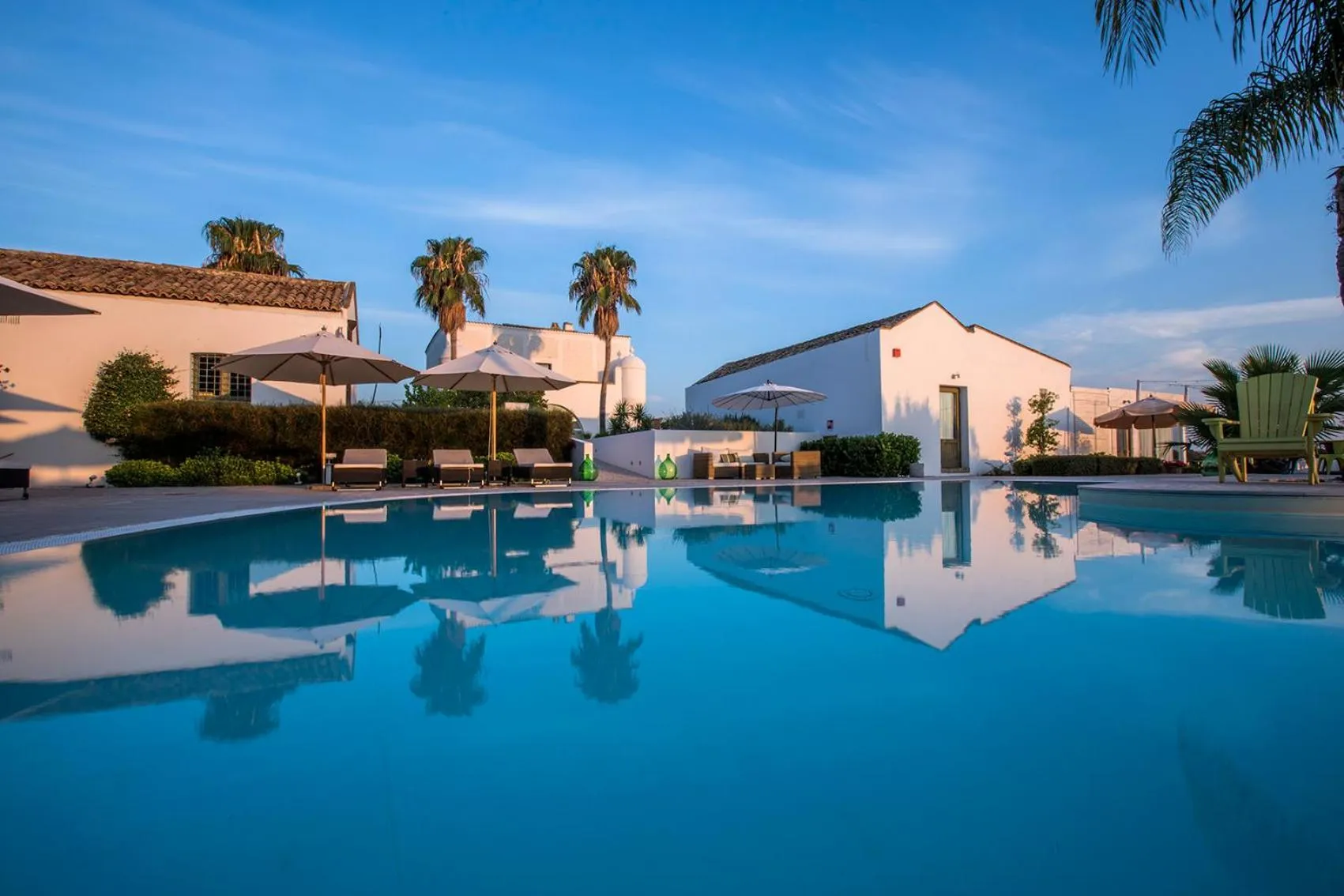 Swimming pool in Torre Fiore Hotel Masseria