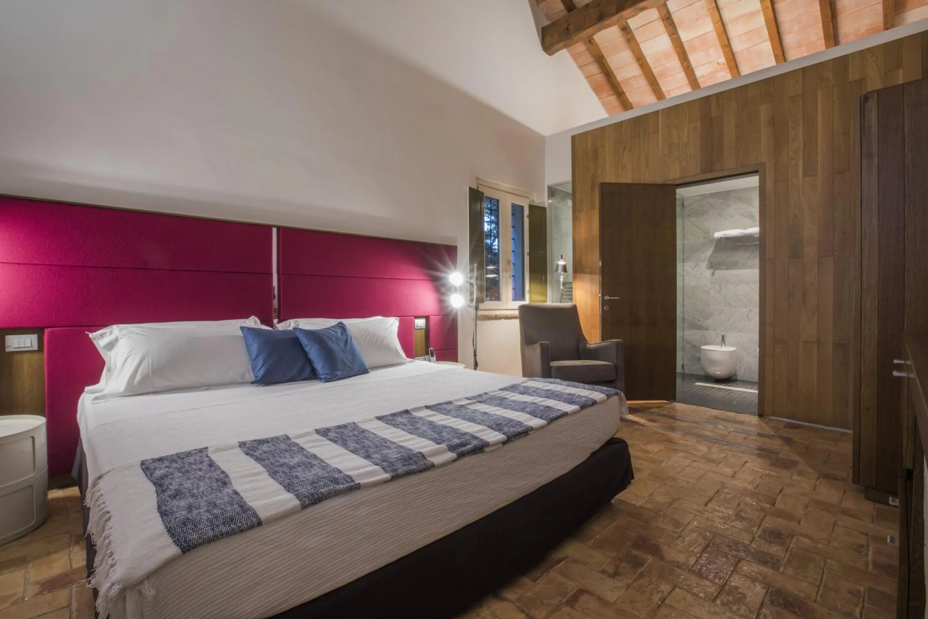 Bed in Torre Fiore Hotel Masseria