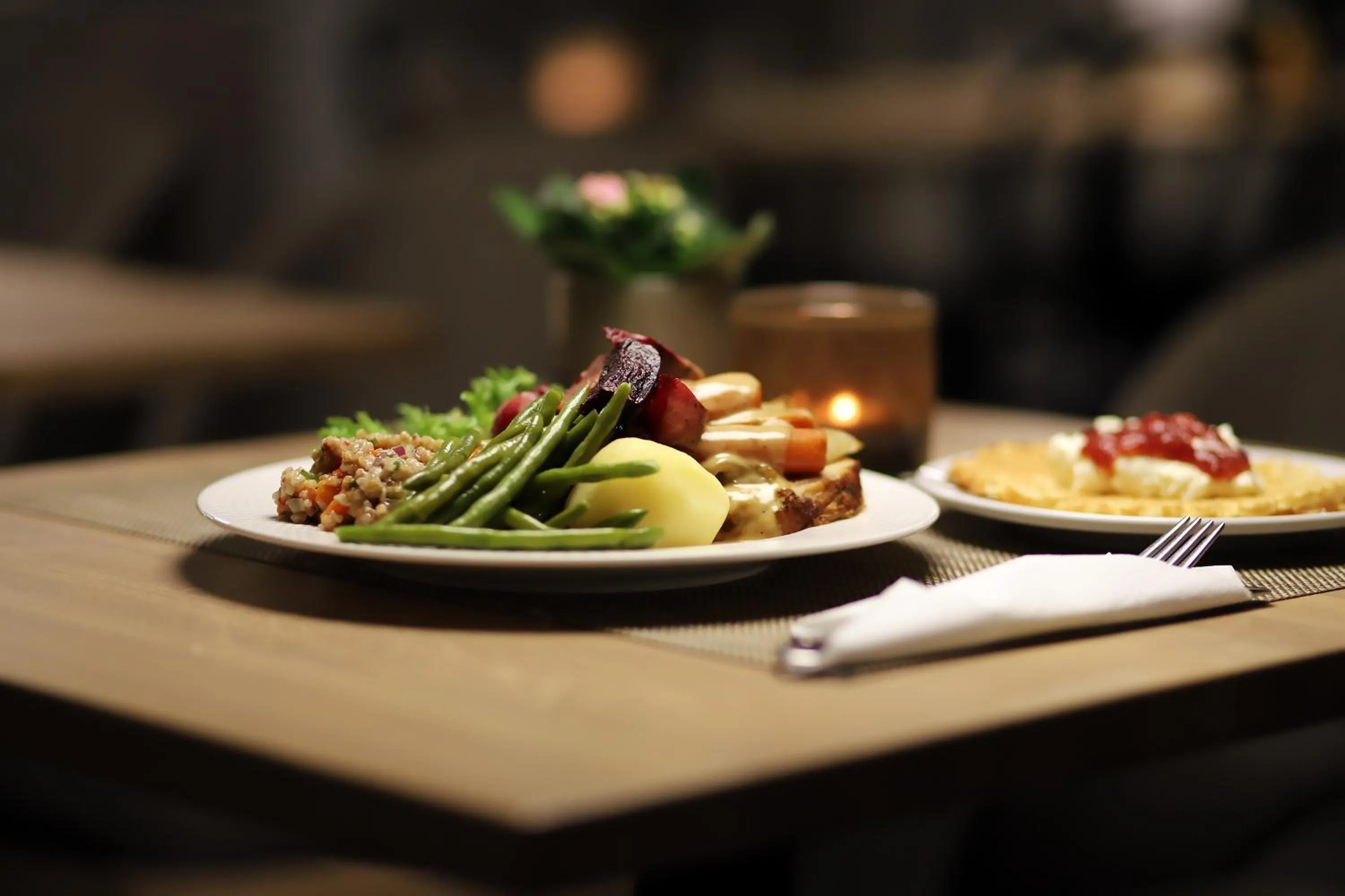 Food close-up in Hotell Conrad
