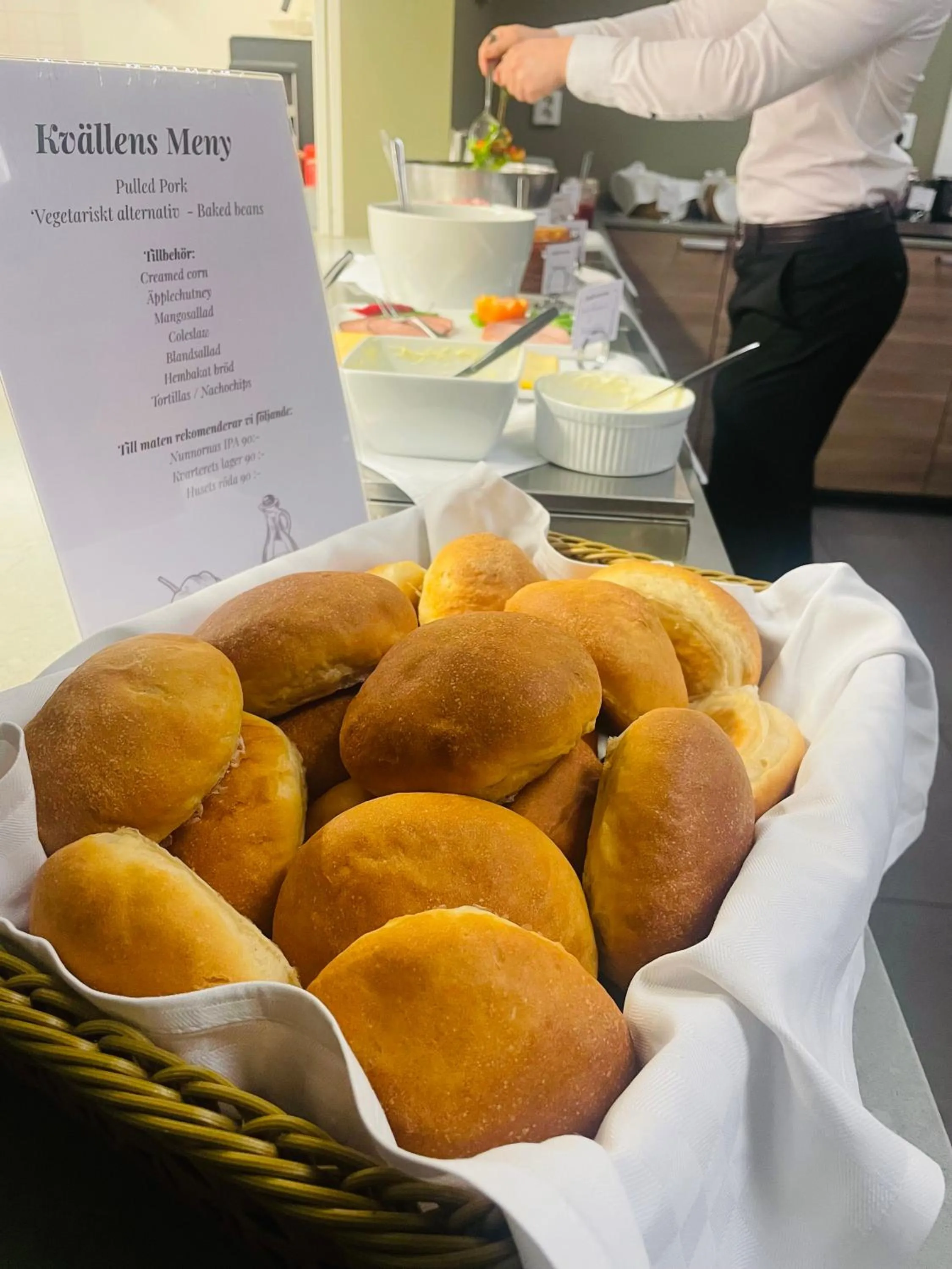 Food close-up in Hotell Conrad