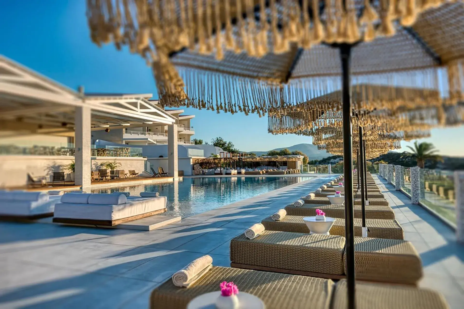 Swimming pool in Proteas Blu Resort Swimming pool in Proteas Blu Resort