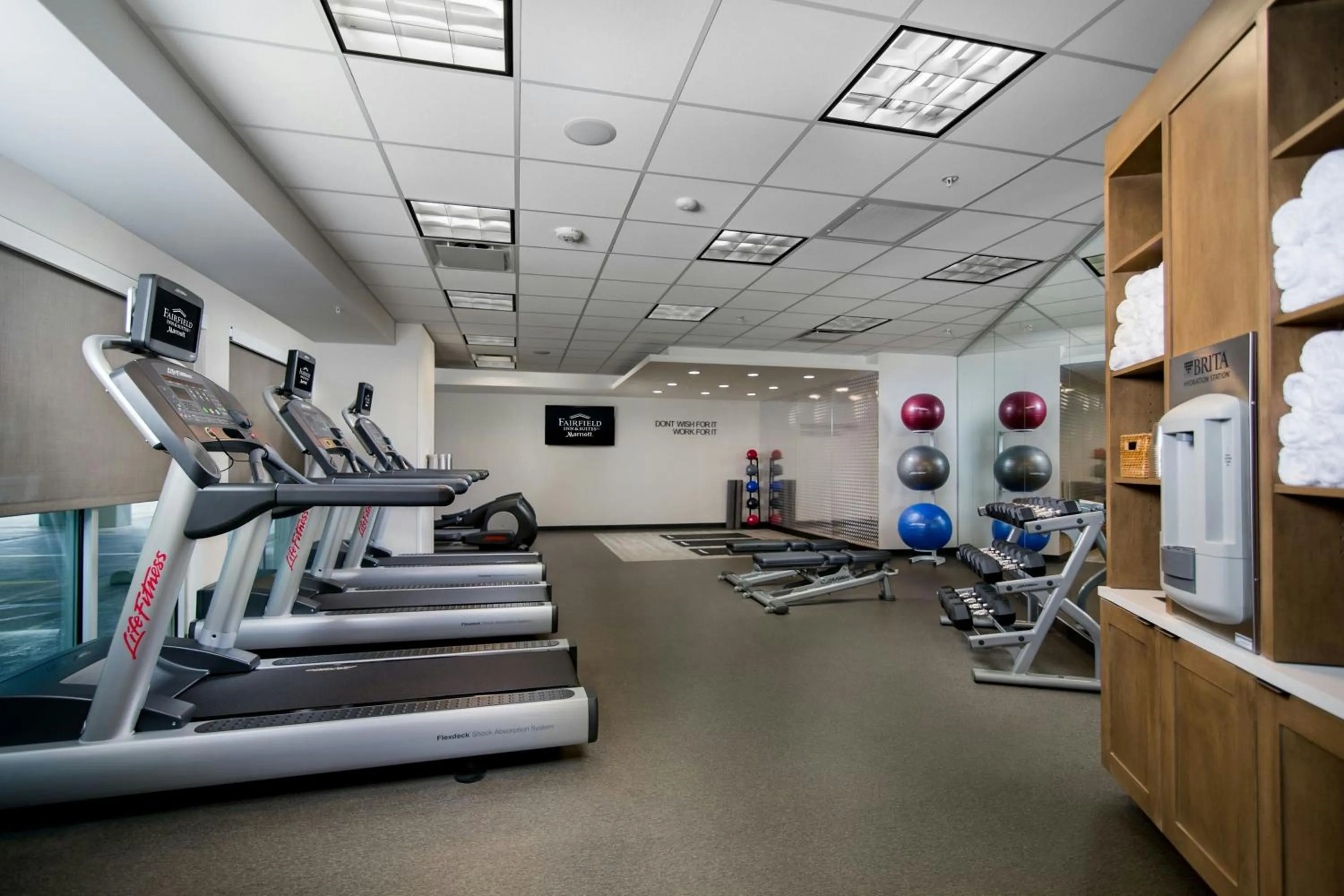 Fitness centre/facilities in Fairfield Inn & Suites Fort Worth Downtown/Convention Center