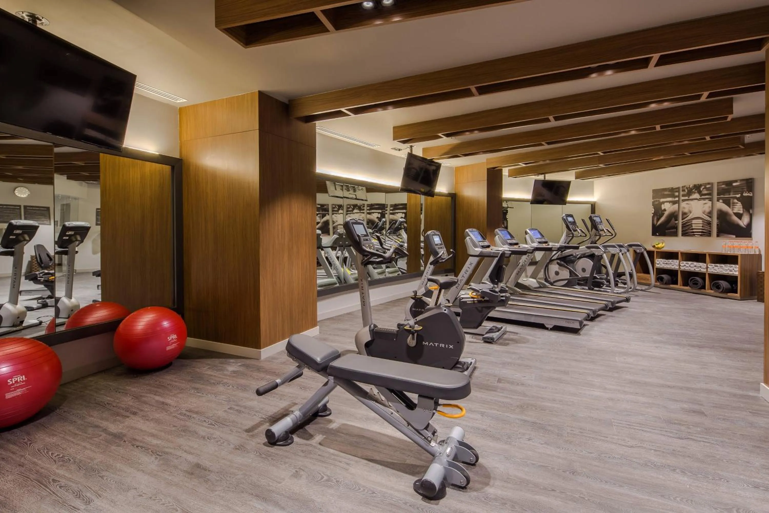 Fitness centre/facilities in AC Hotel by Marriott Guadalajara Expo