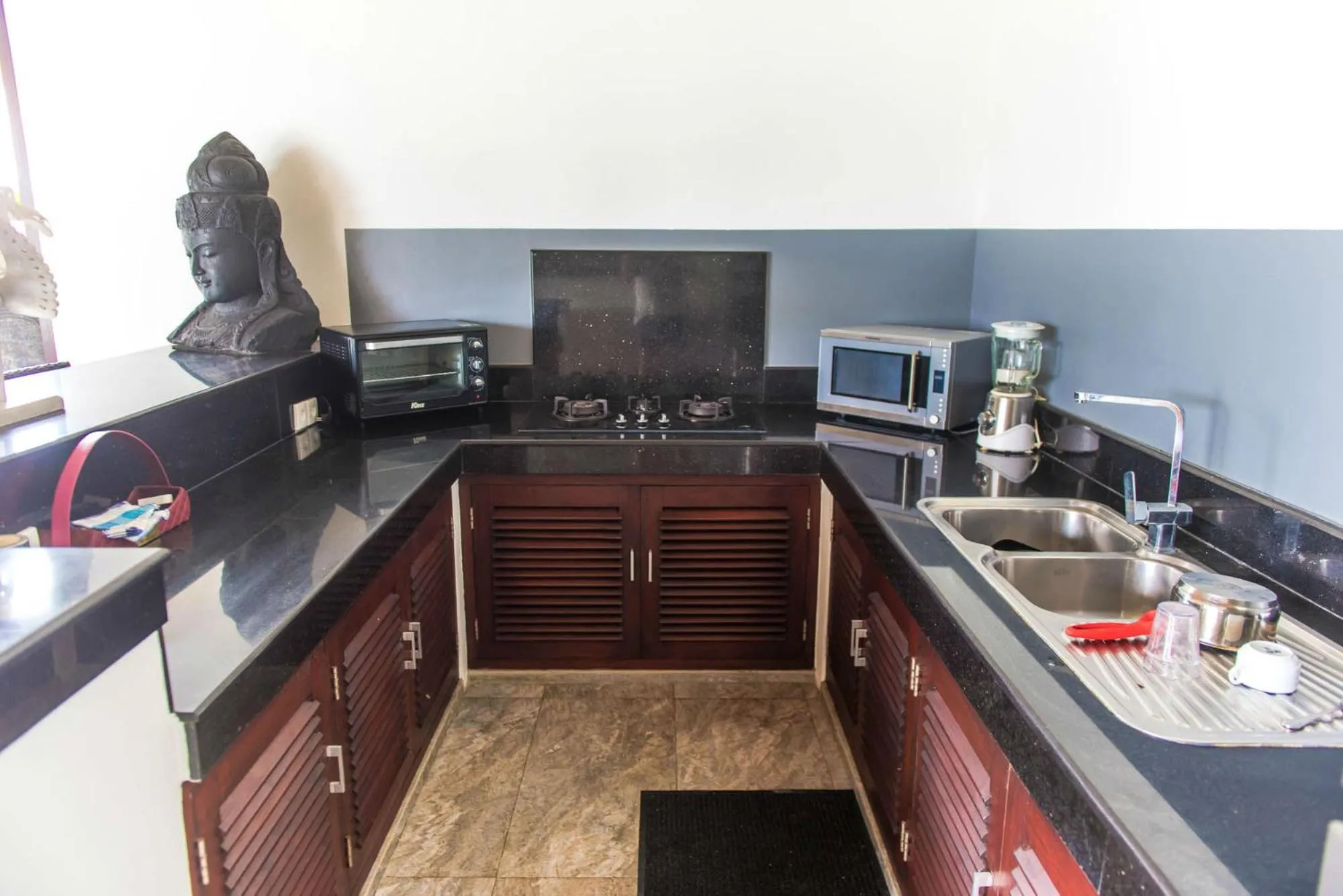 Kitchen or kitchenette in Villa Michiko