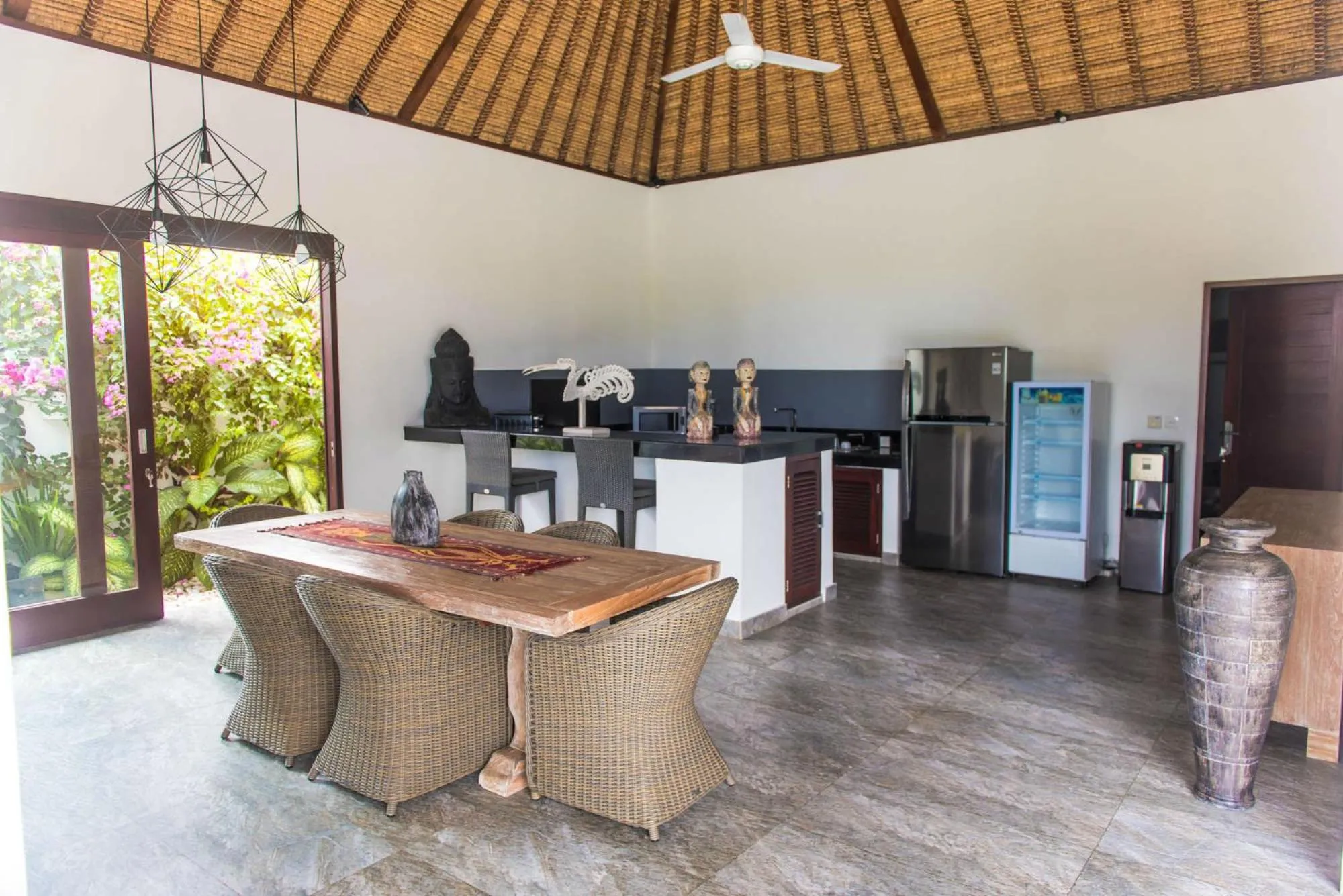 Kitchen or kitchenette in Villa Michiko