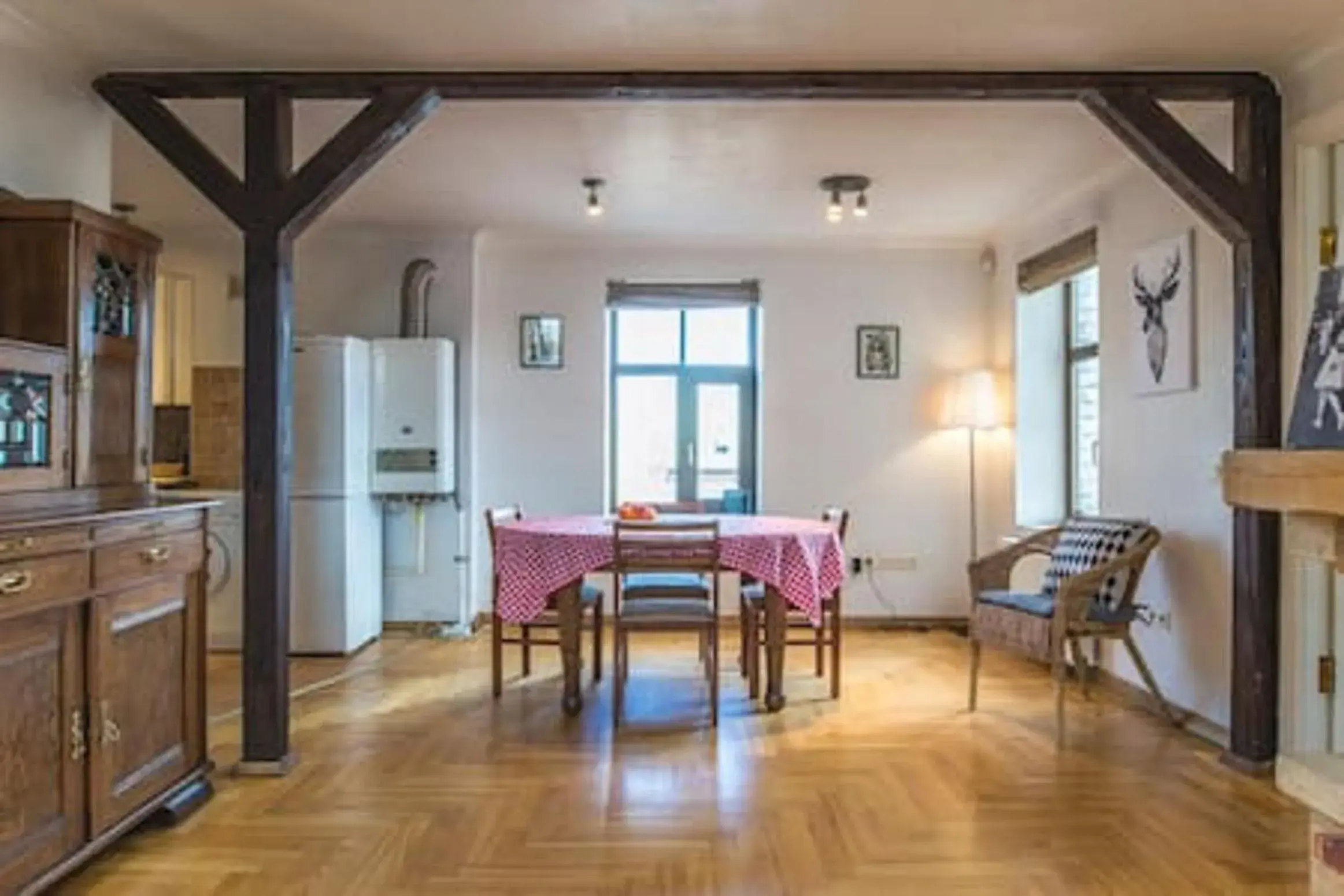 Living room in Old Riga Romantic Loft Living room in Old Riga Romantic Loft