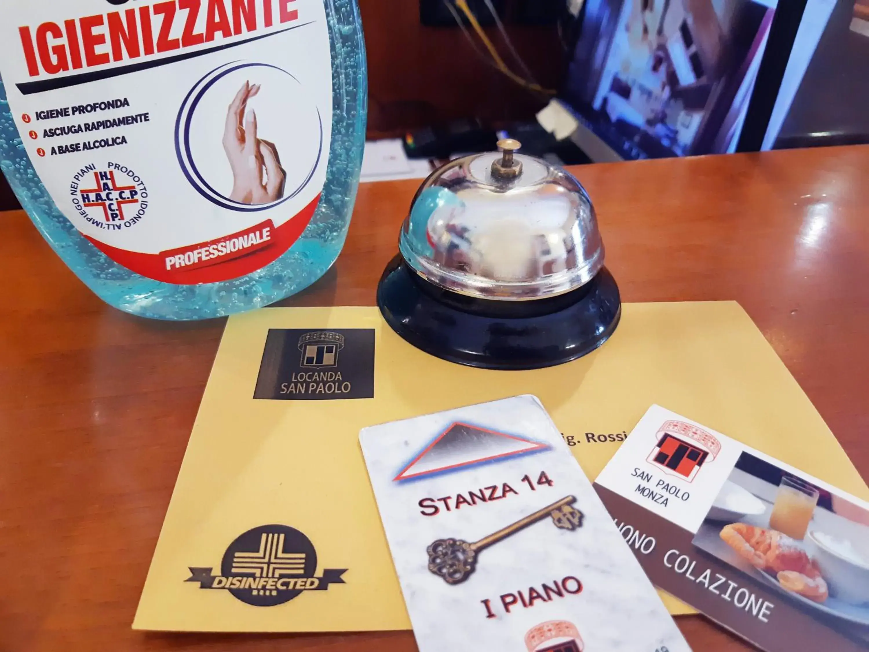 Lobby or reception in Locanda San Paolo Lobby or reception in Locanda San Paolo