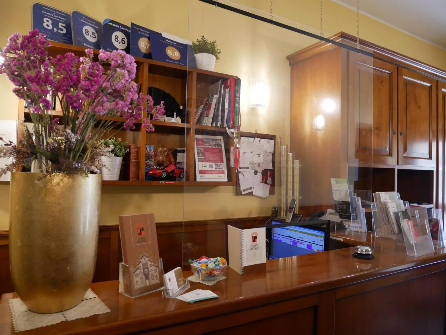 Lobby or reception in Locanda San Paolo