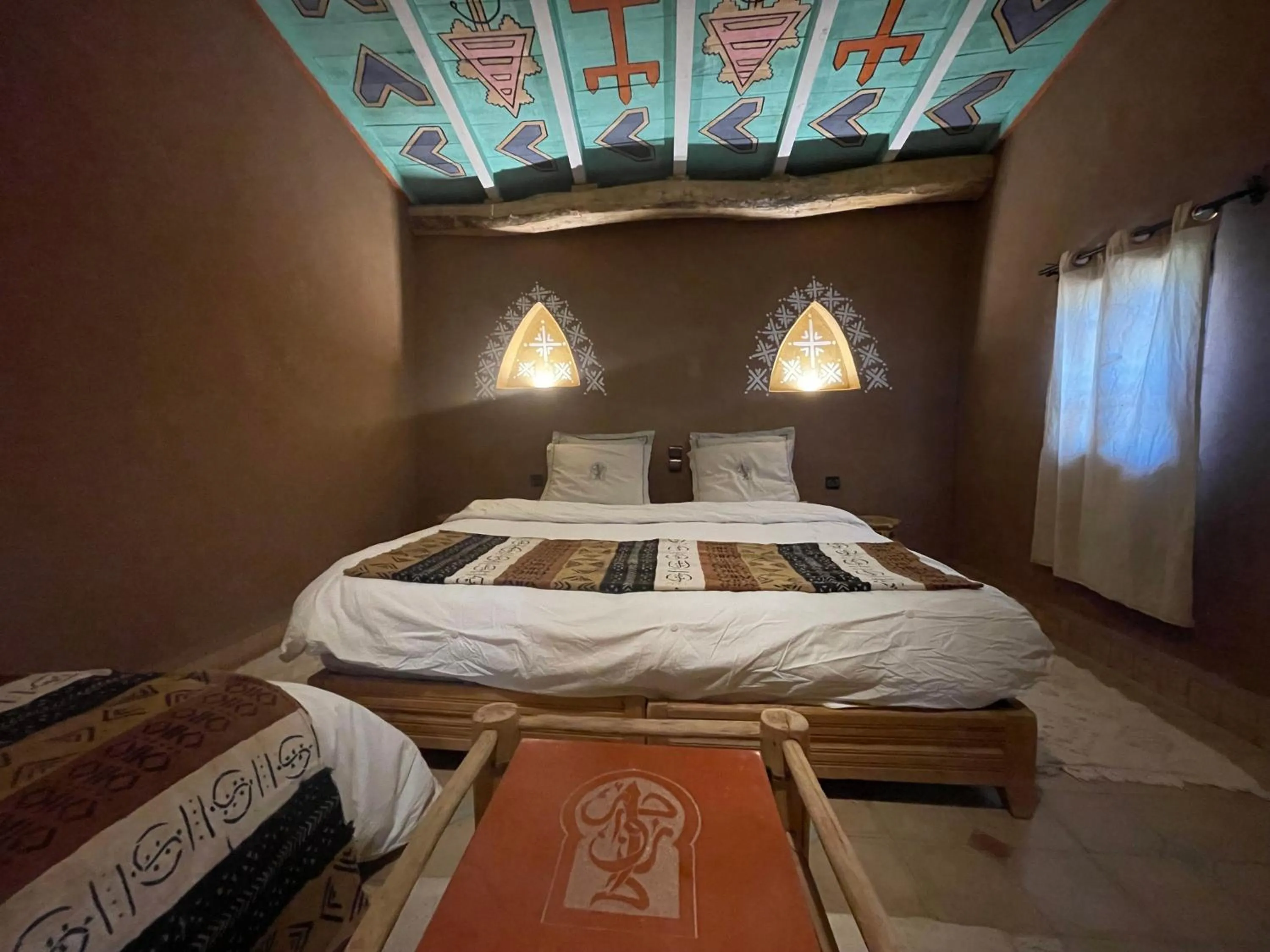 Bed in Dar Azawad Boutique Hotel - Mhamid Sahara Stay