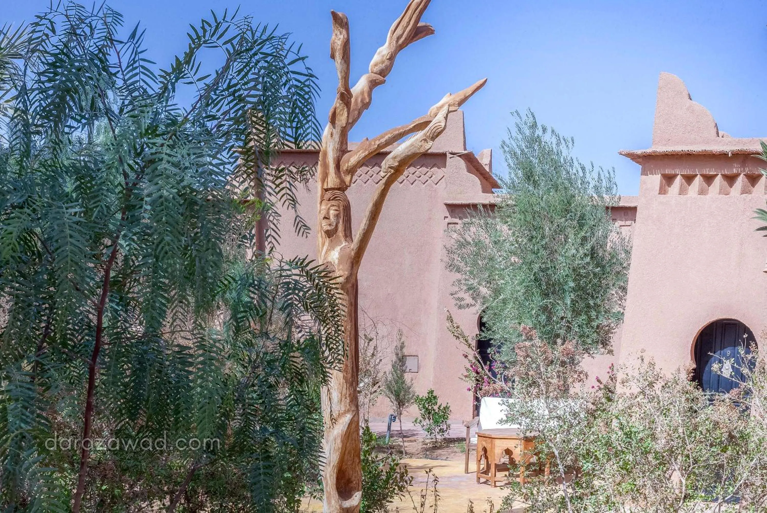 Garden in Dar Azawad Boutique Hotel - Mhamid Sahara Stay