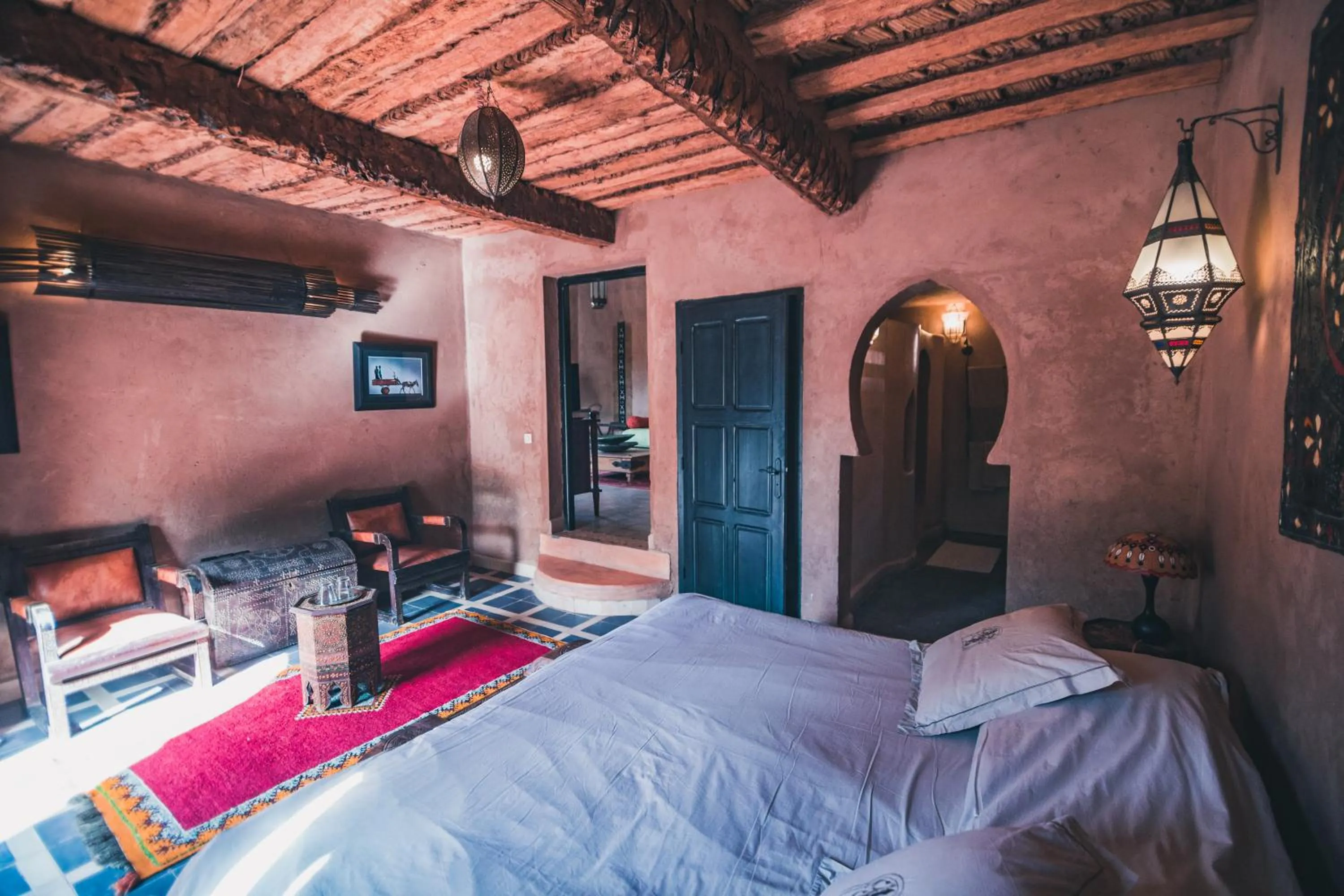 Bed in Dar Azawad Boutique Hotel - Mhamid Sahara Stay