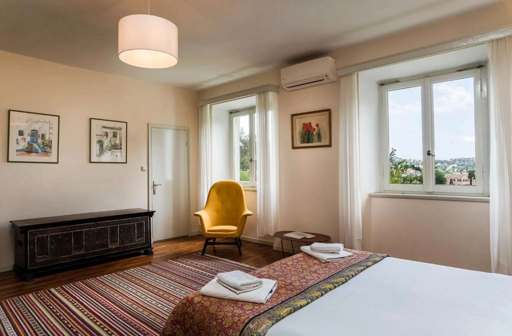 Double Room with Garden View in Villa Kefalomandouko