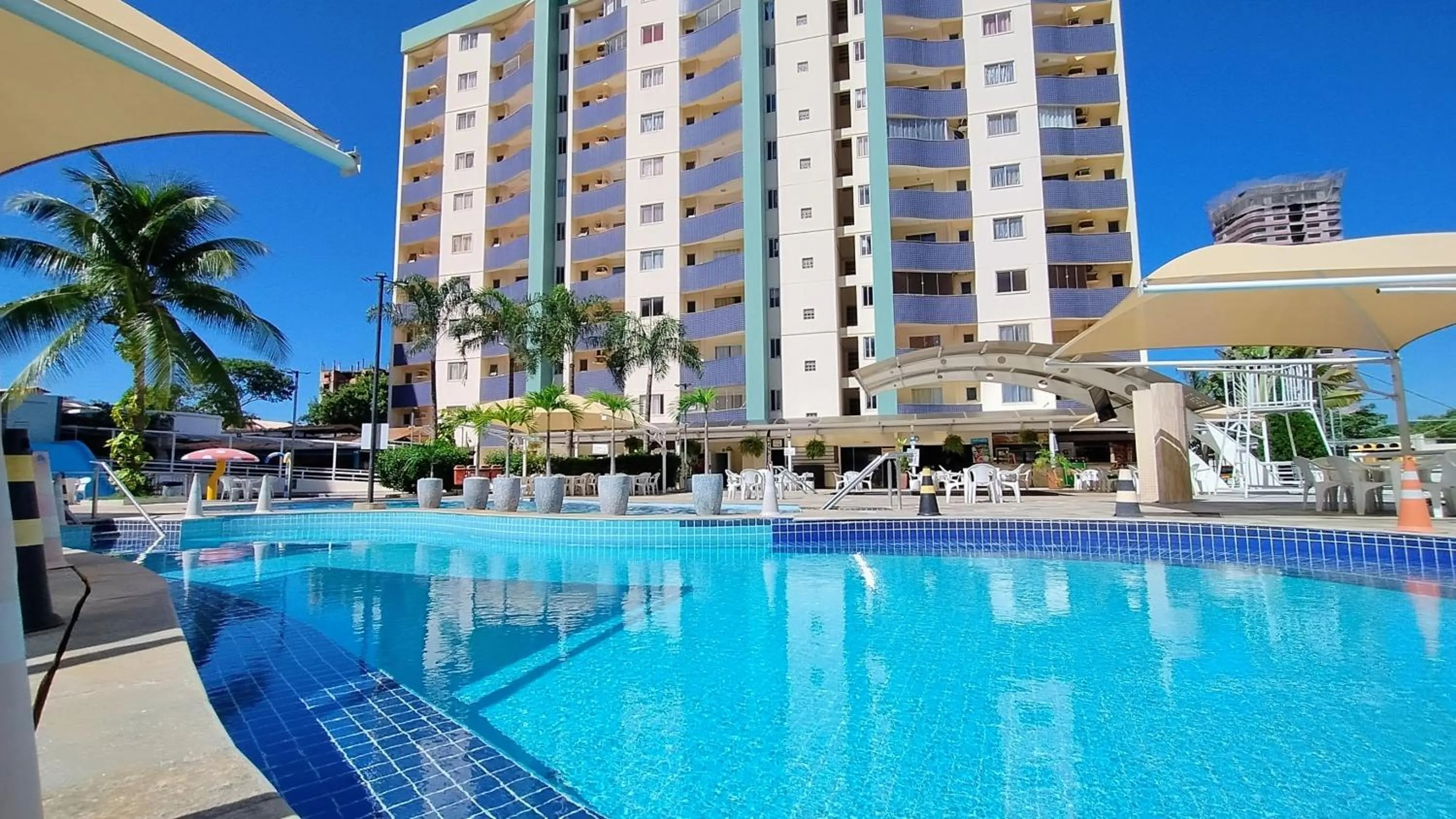 Day in Thermas do Bandeirante Caldas Novas - ACHEI FERIAS - Com Roupa de Cama