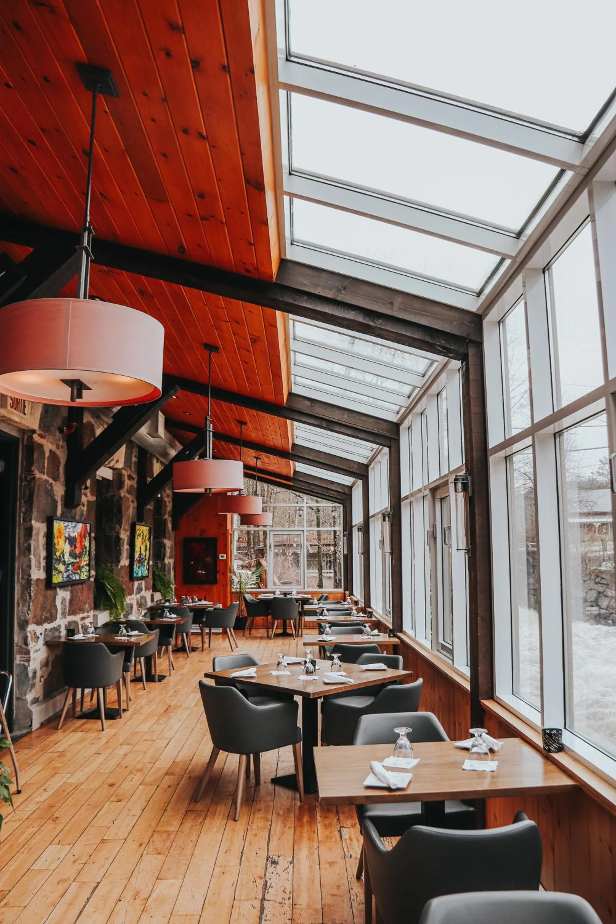 Dining area in Moulin Wakefield Mill Hotel & Spa