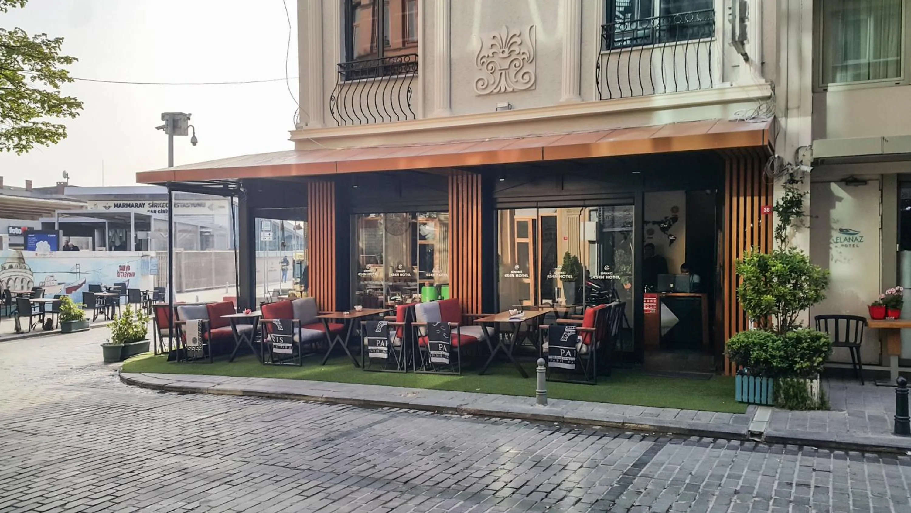 Patio in Grand Esen Hotel