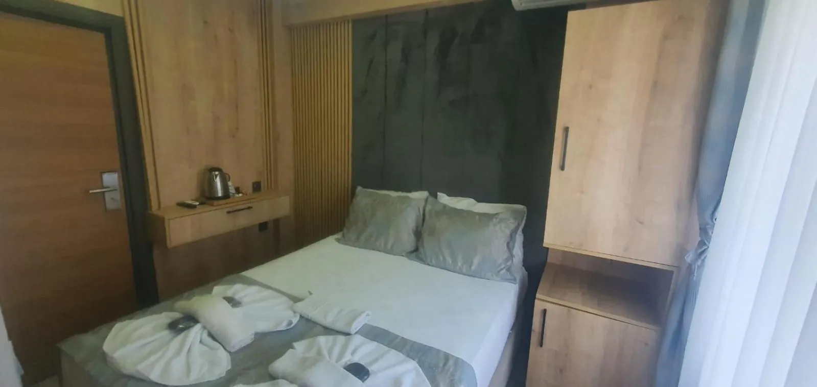 Bed in Grand Esen Hotel