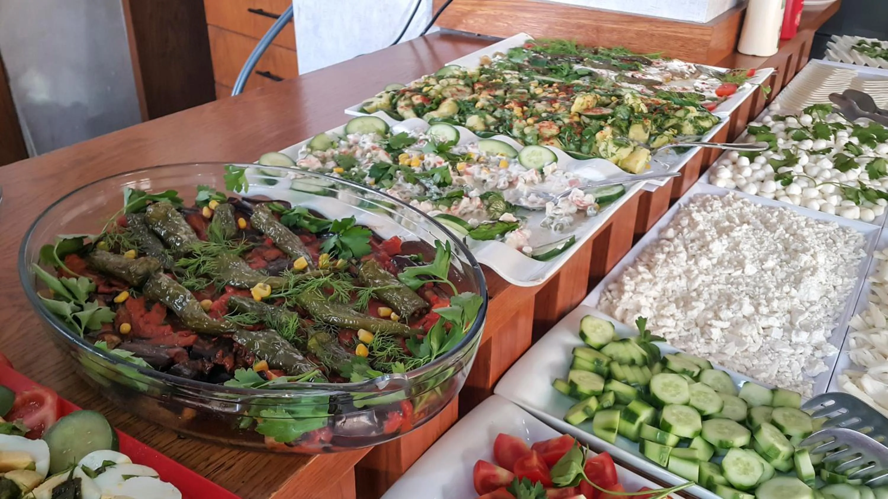 Breakfast in Grand Esen Hotel