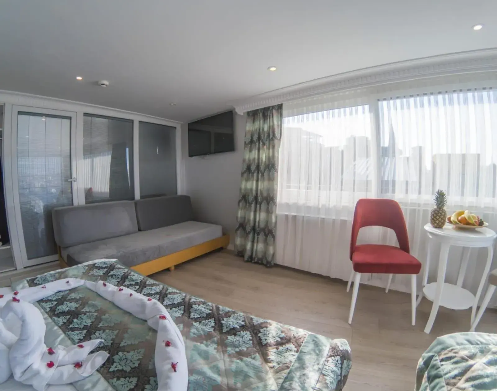 Bed in Grand Esen Hotel Bed in Grand Esen Hotel