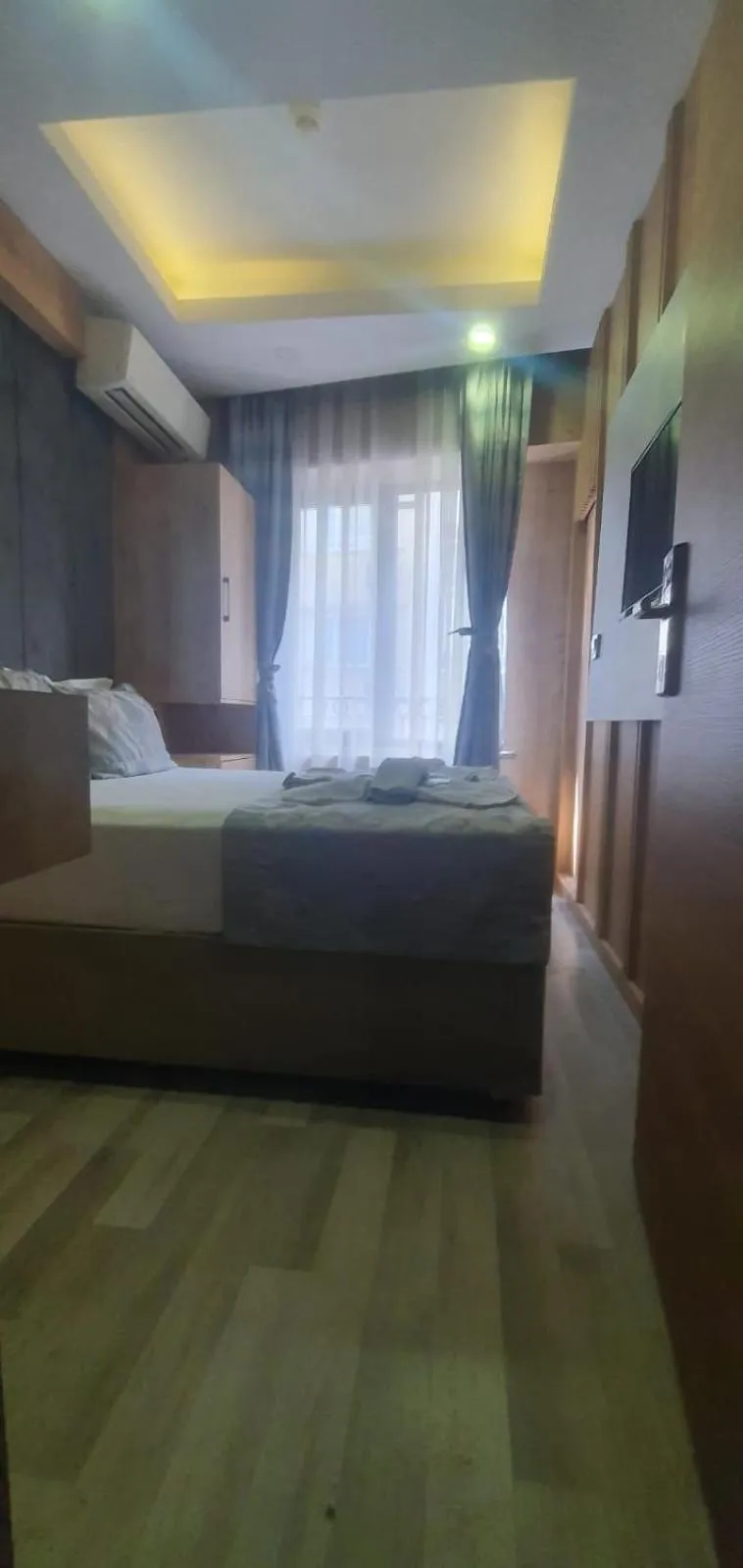 Bed in Grand Esen Hotel