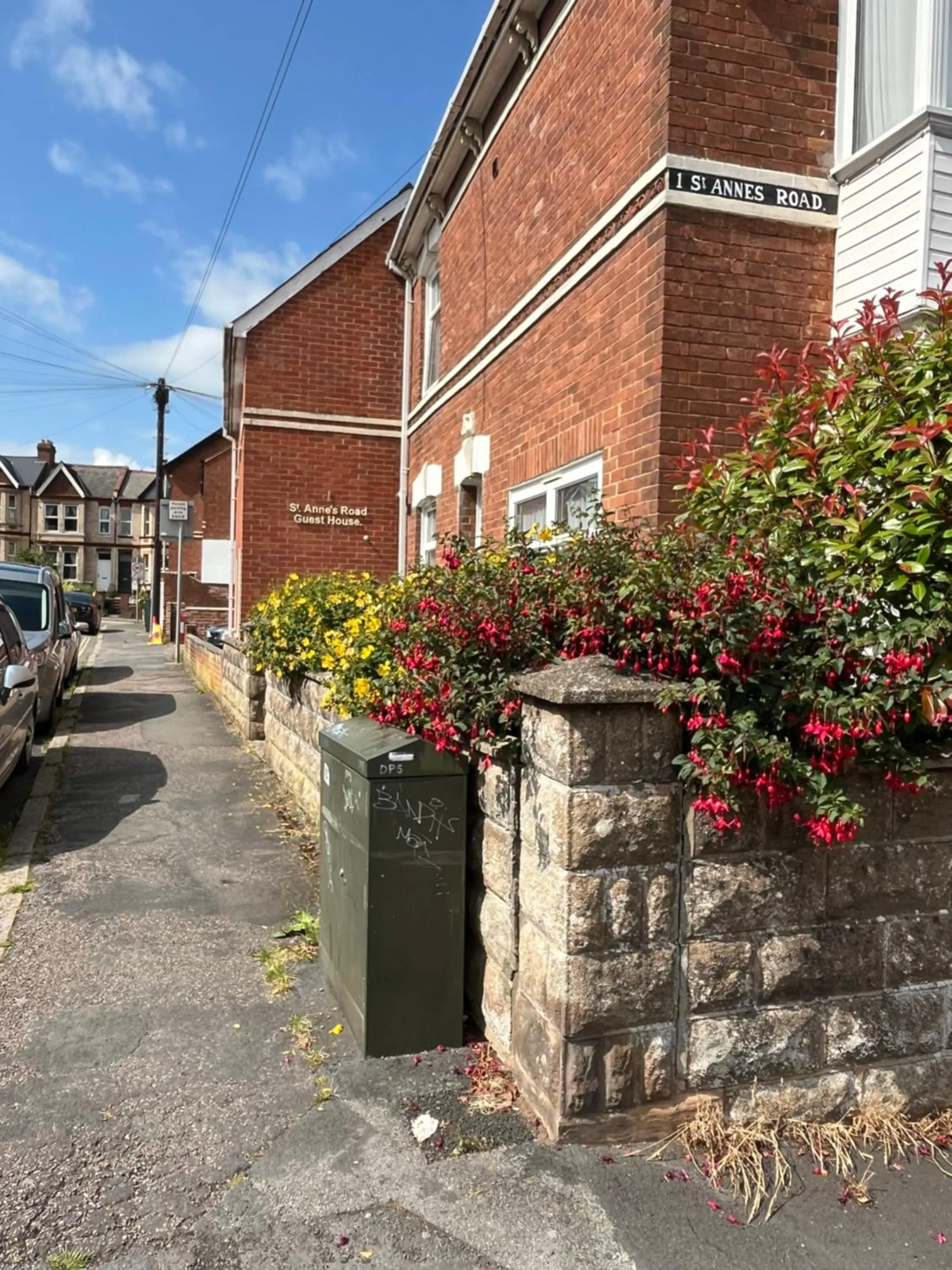 Street view in St Anne's Road Guest House