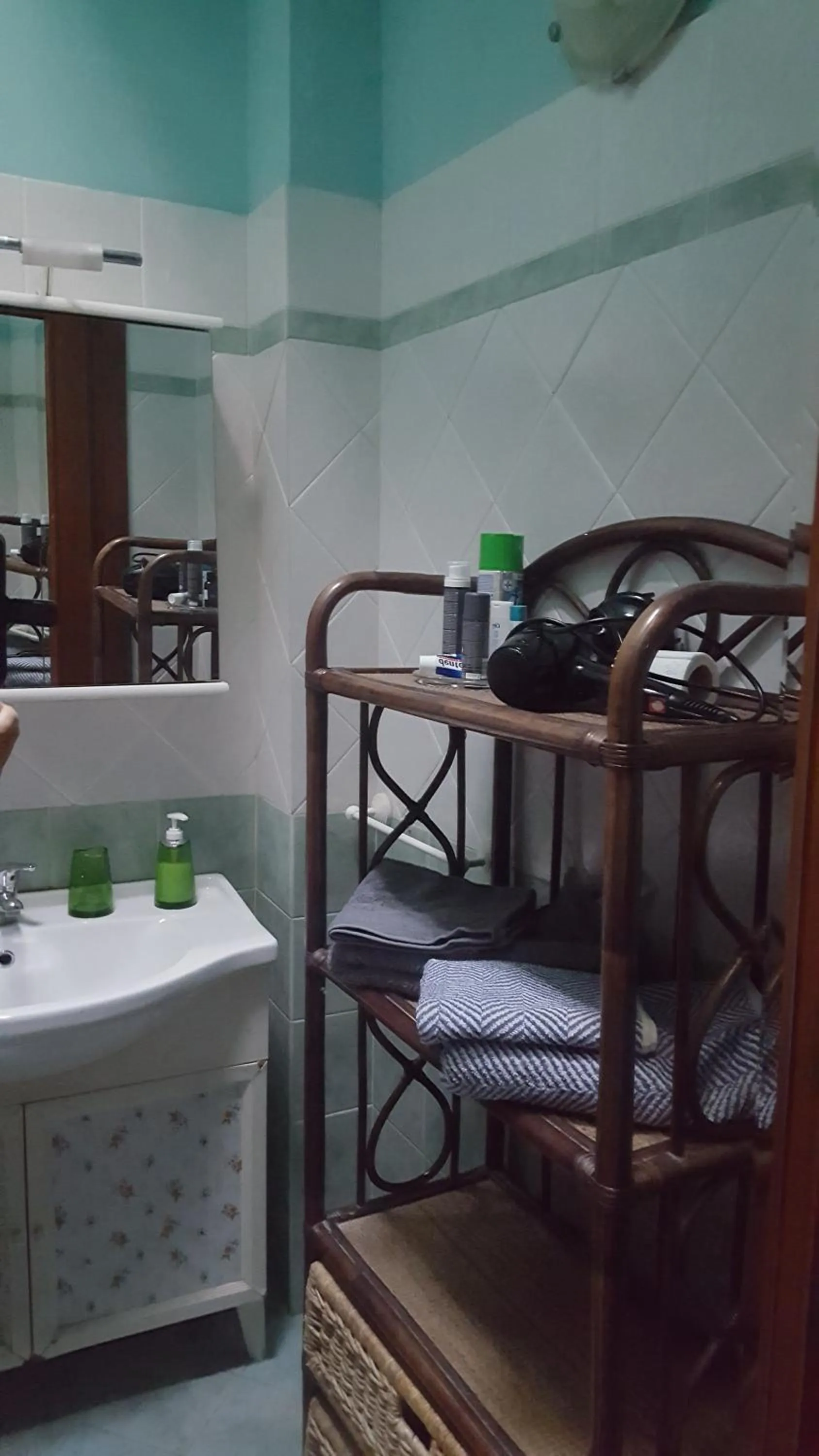 Bathroom, Bed in La Casa delle Lodole