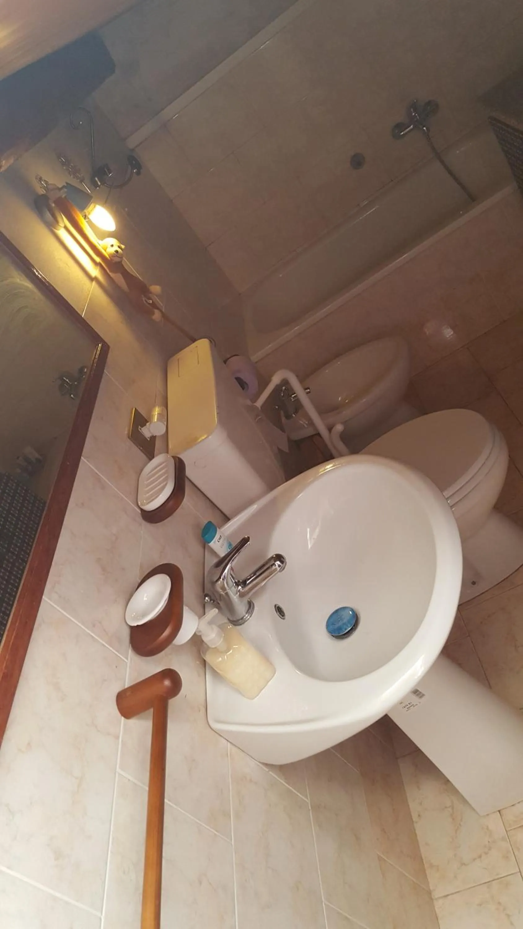 Bathroom in La Casa delle Lodole