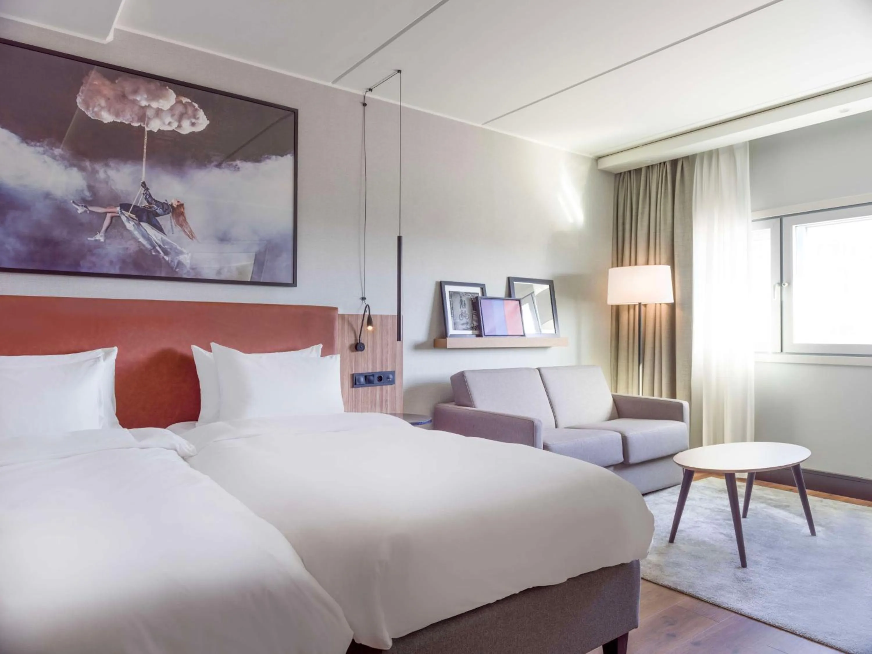 Bedroom, Bed in Radisson Blu Airport Hotel, Oslo Gardermoen