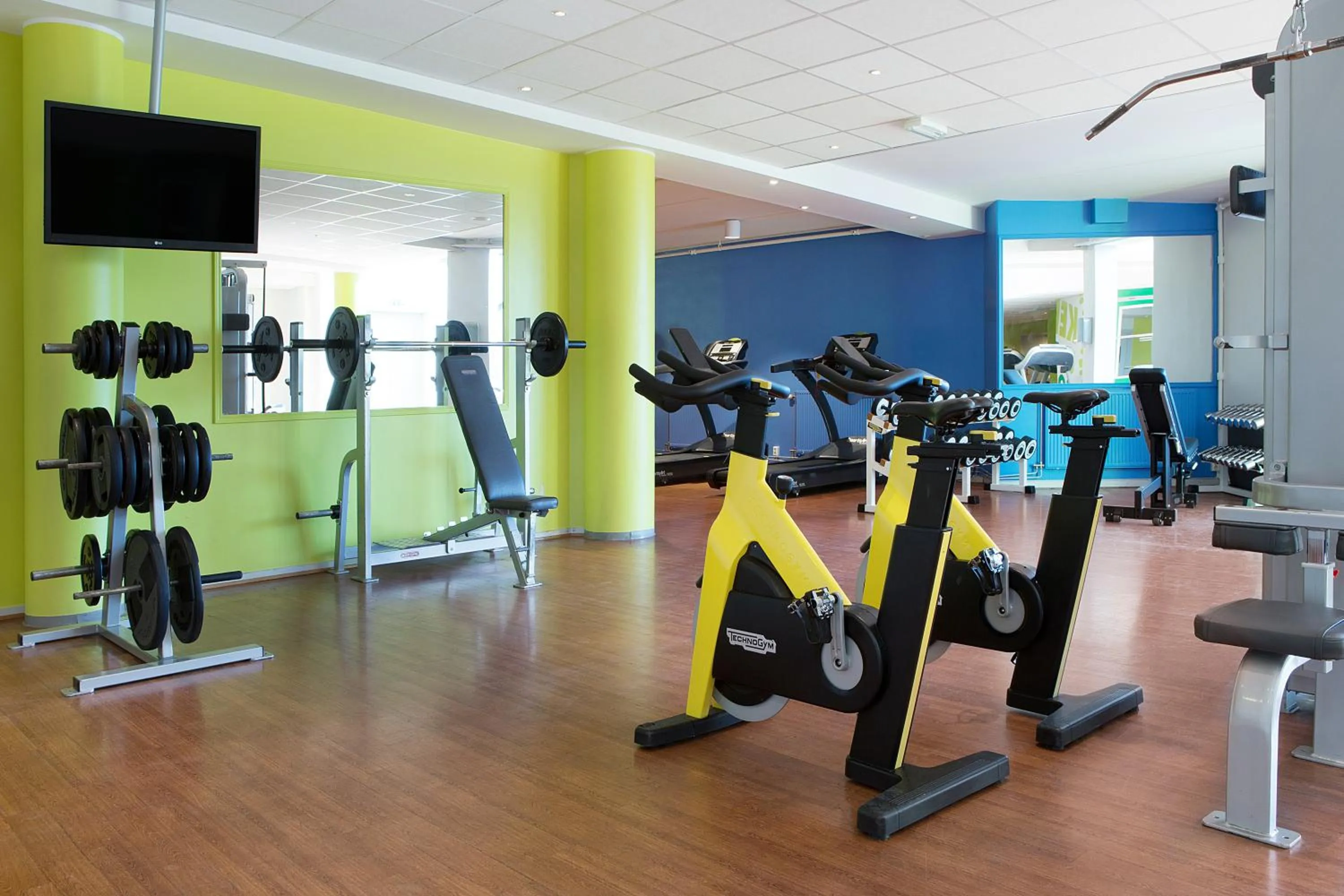Fitness centre/facilities in Radisson Blu Airport Hotel, Oslo Gardermoen
