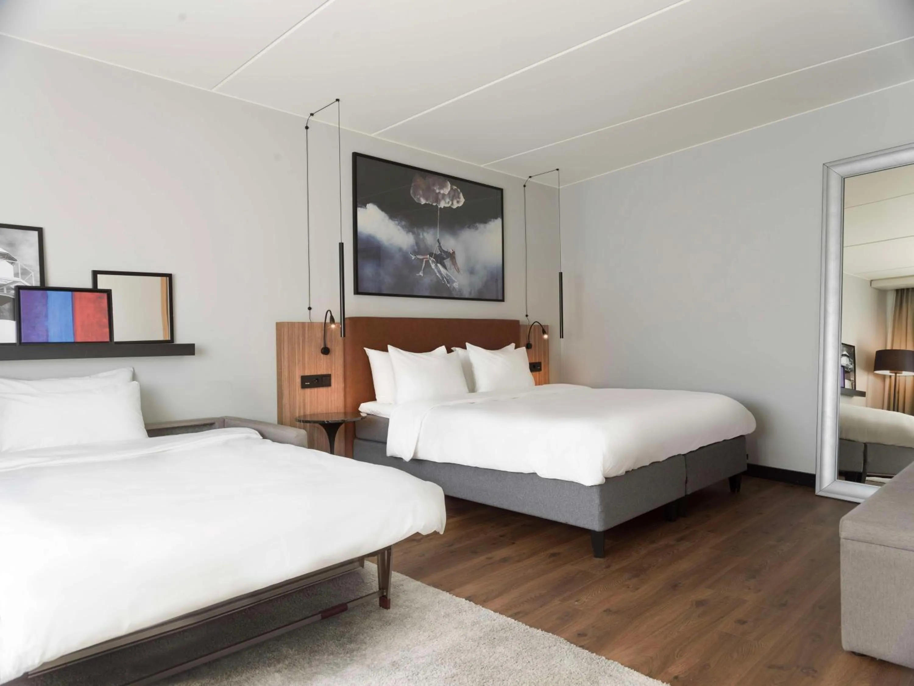 Bedroom, Bed in Radisson Blu Airport Hotel, Oslo Gardermoen