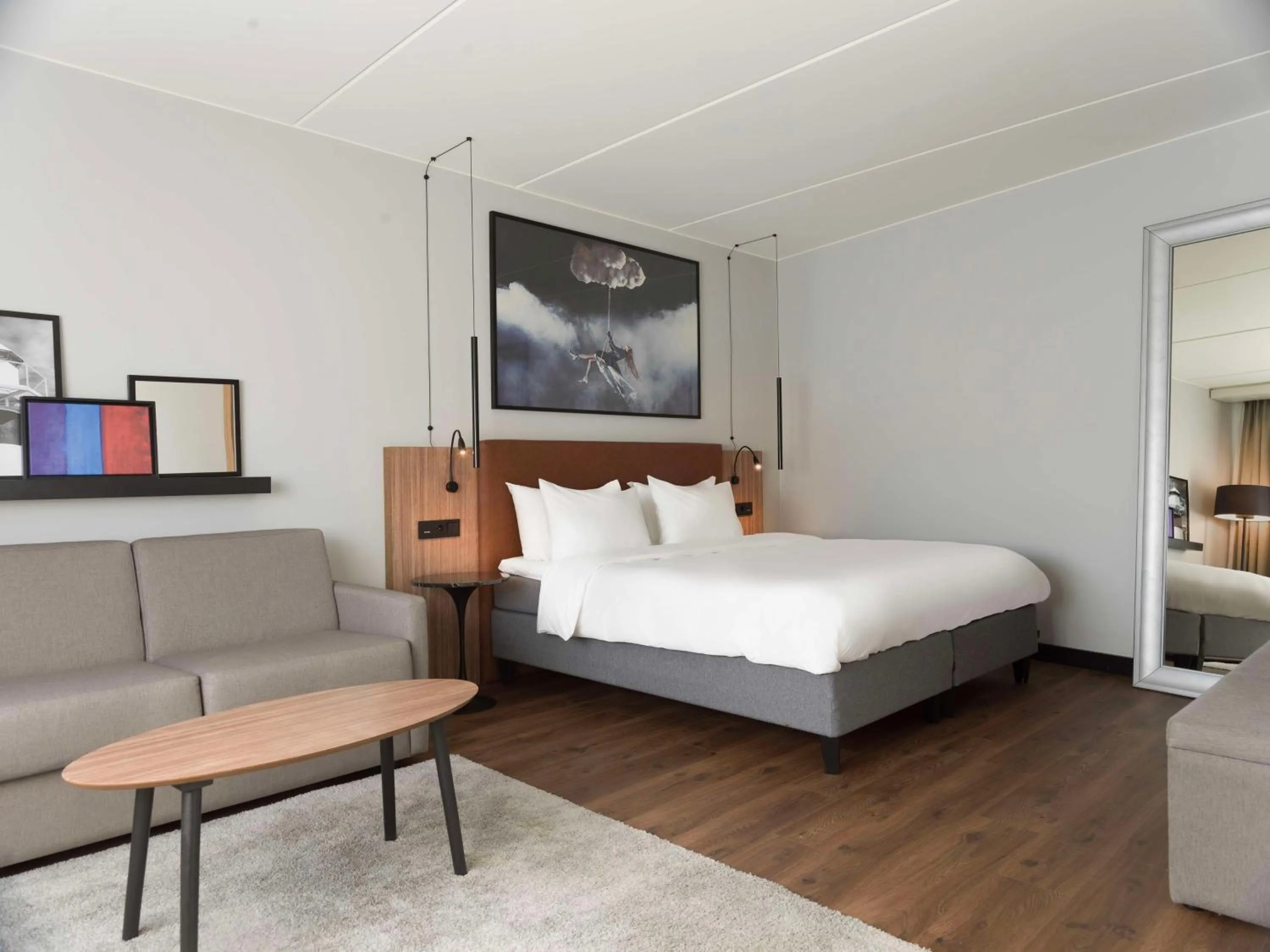 Bedroom, Bed in Radisson Blu Airport Hotel, Oslo Gardermoen