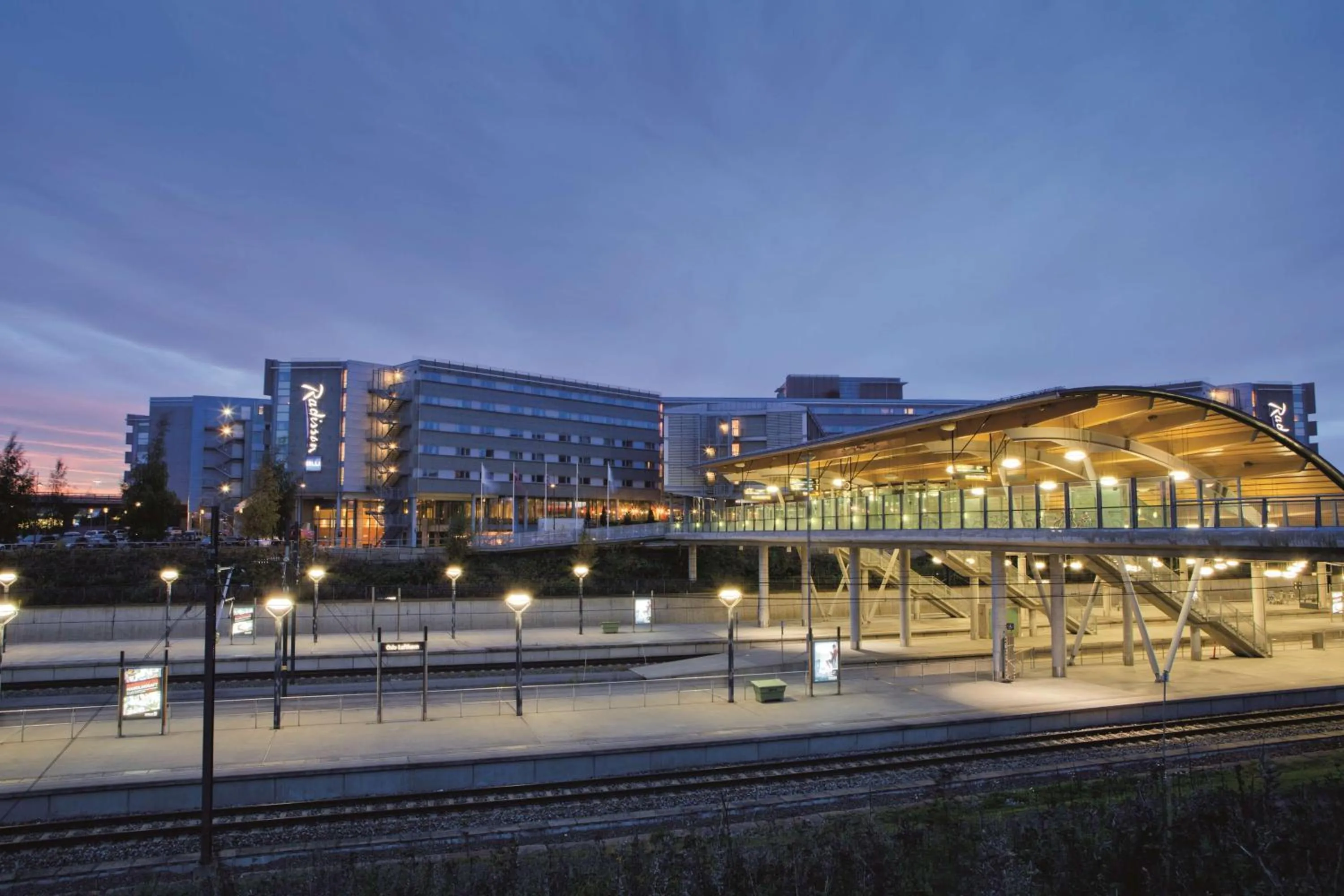 Property building in Radisson Blu Airport Hotel, Oslo Gardermoen