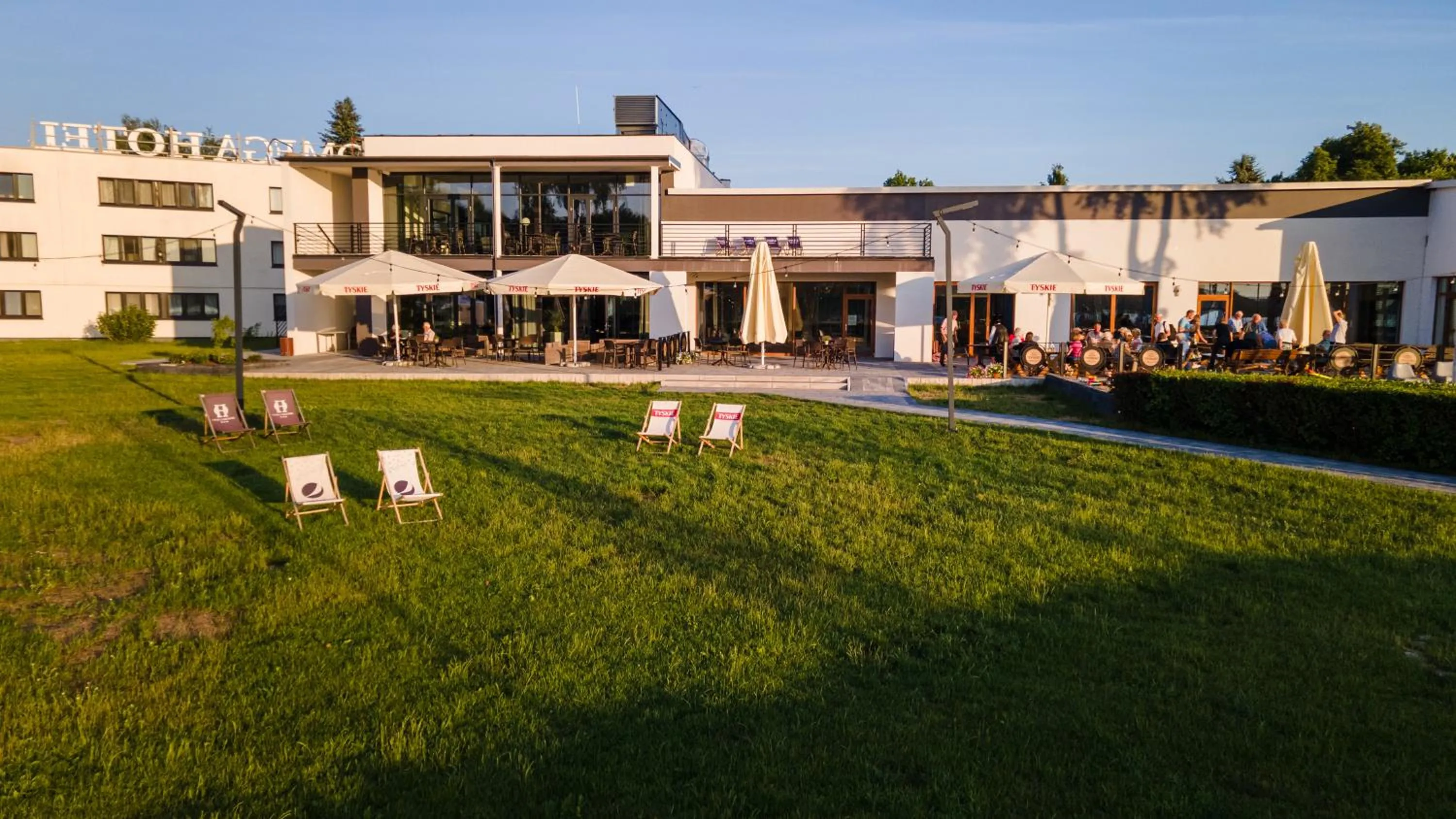 Property building in Omega Hotel