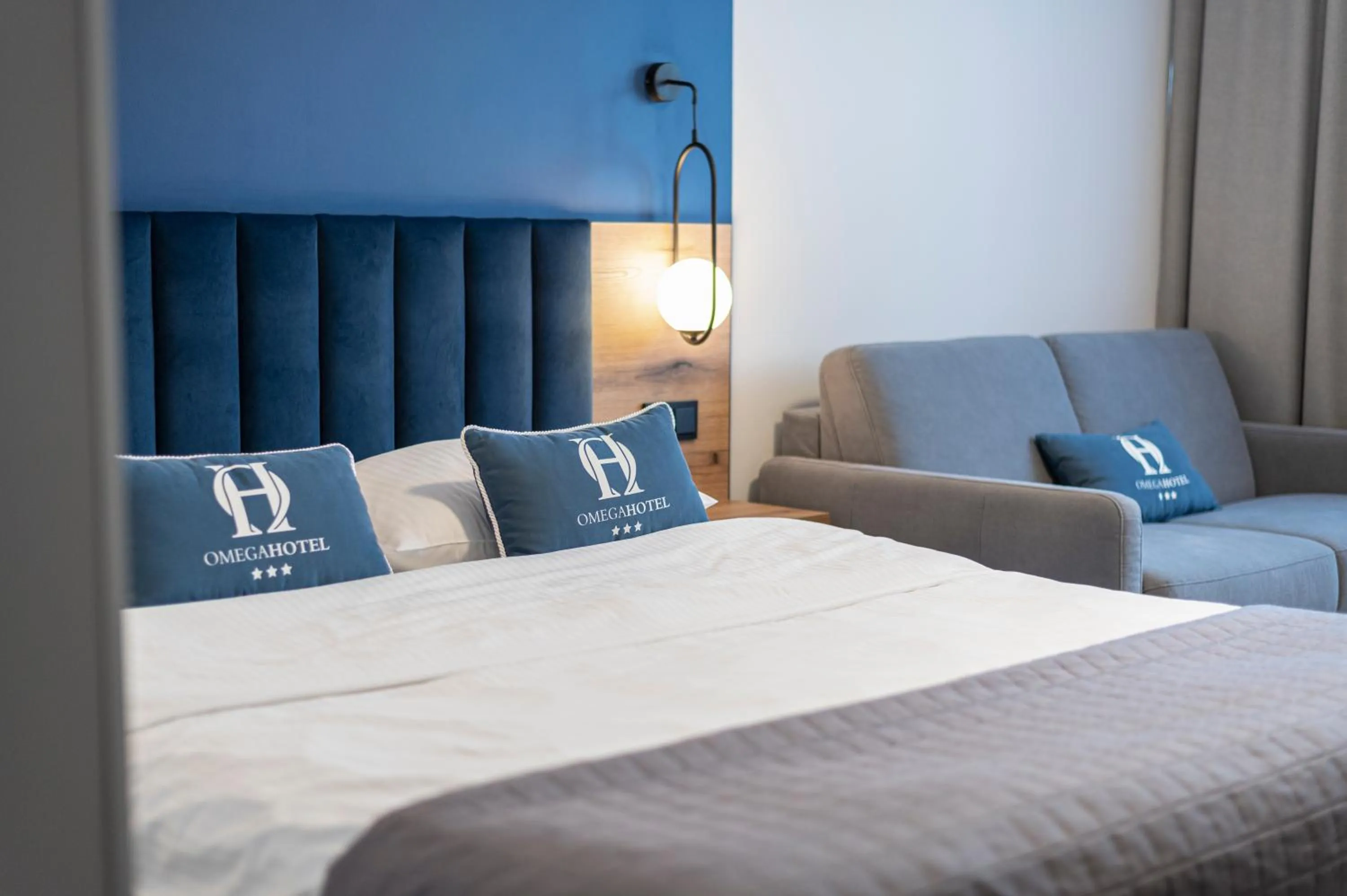 Photo of the whole room, Bed in Omega Hotel