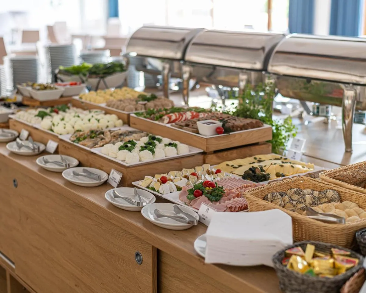 Breakfast in Omega Hotel