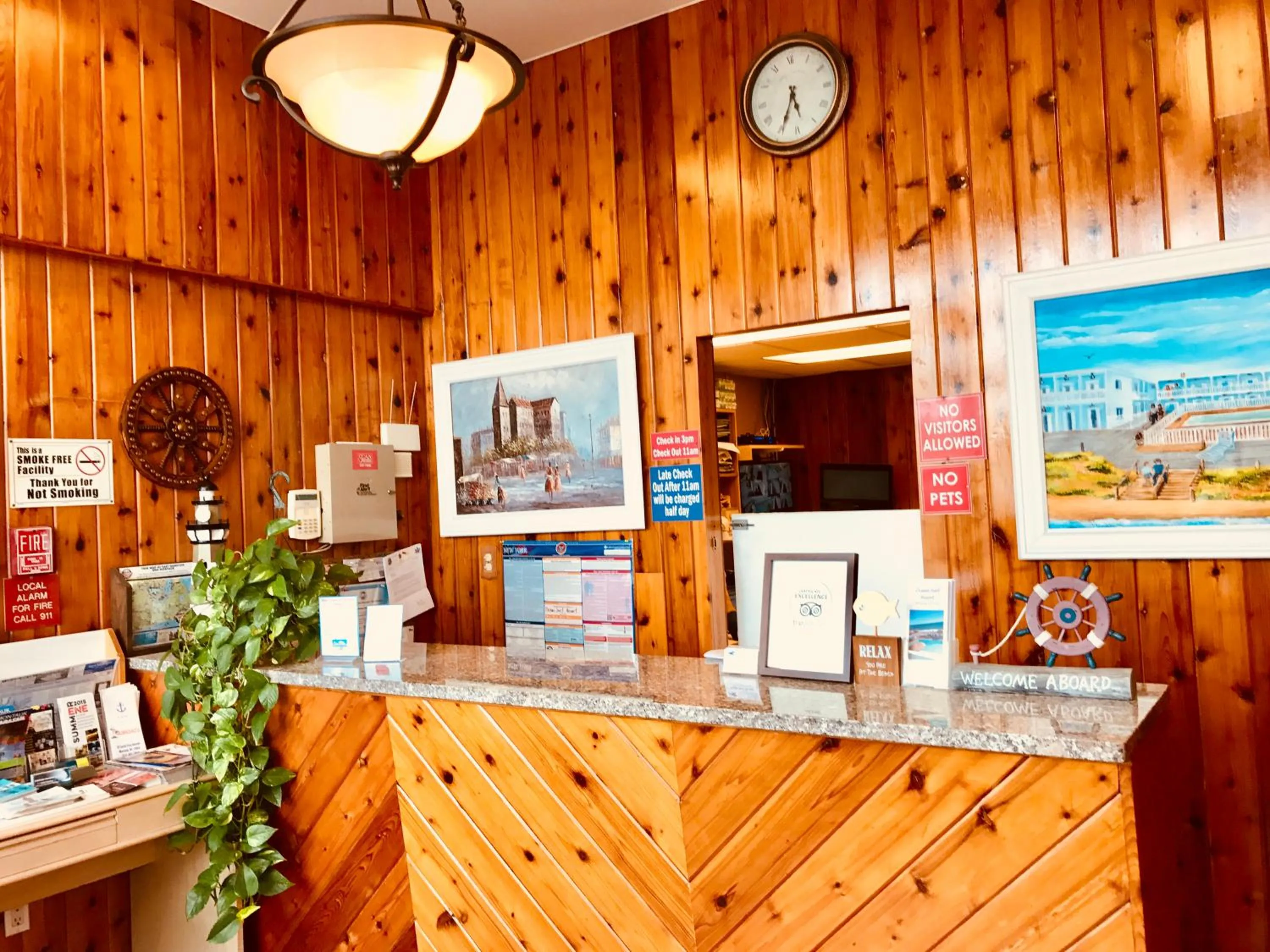 Lobby or reception in Ocean Surf Resort