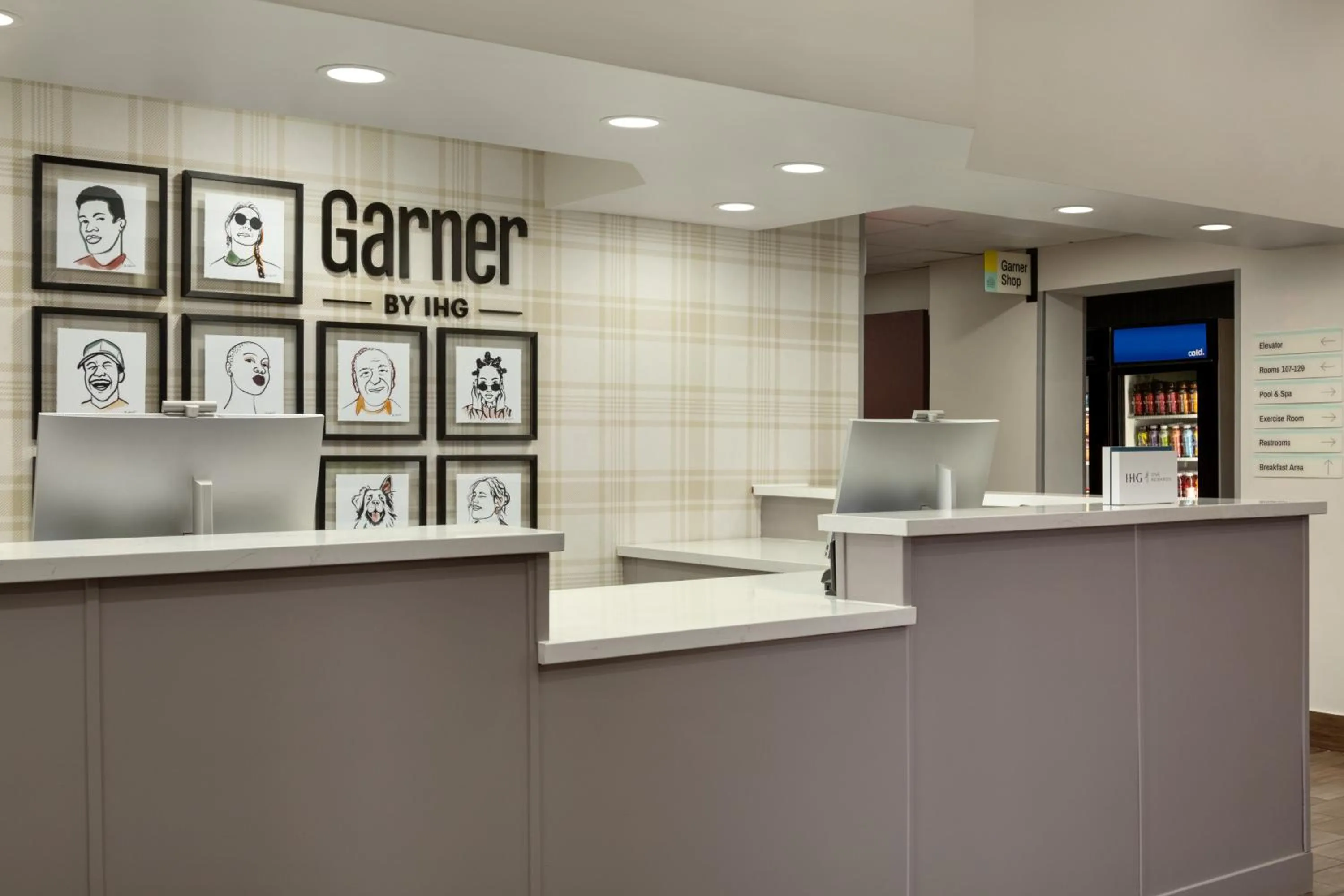 Lobby or reception in Garner Hotel Salt Lake City Airport by IHG